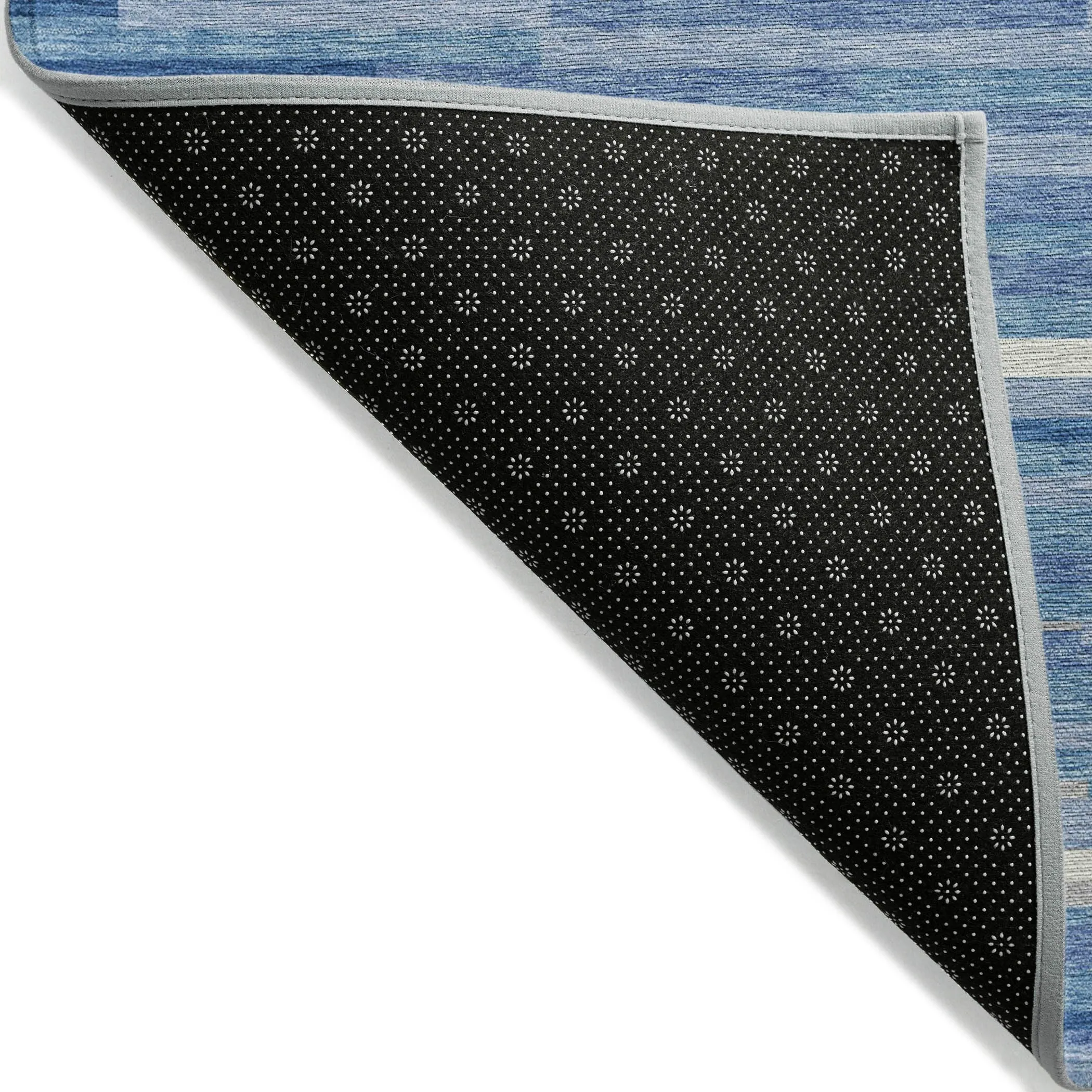 Machine Washable Indoor/ Outdoor Chantille Stripes Modern Rug