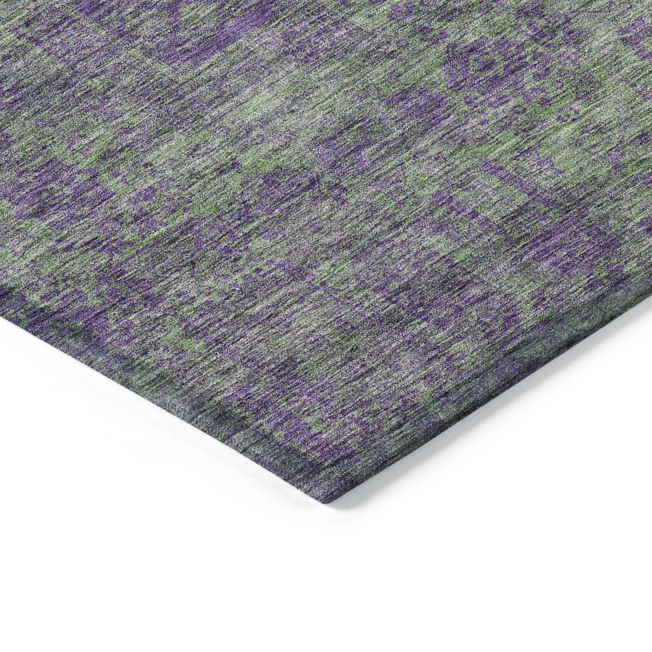 Machine Washable Indoor/ Outdoor Chantille Vintage Traditional Rug