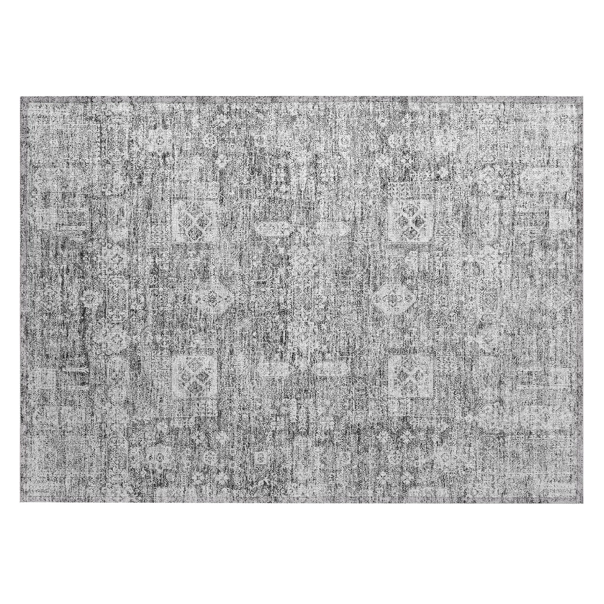 Machine Washable Indoor/ Outdoor Chantille Vintage Traditional Rug