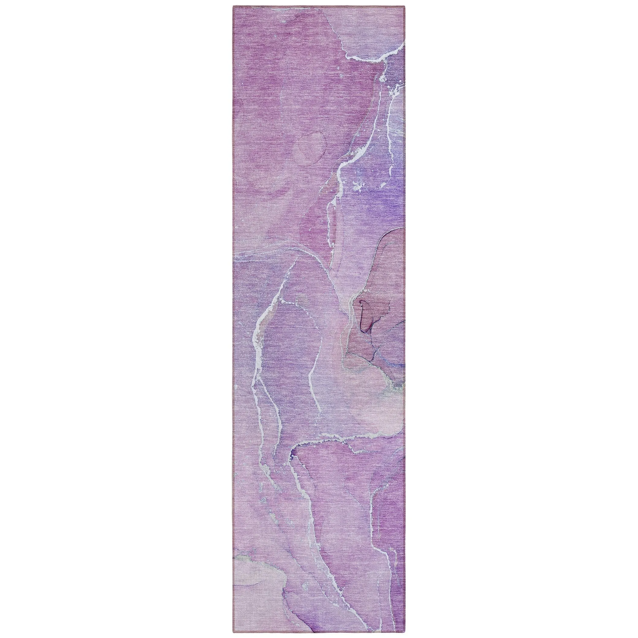Machine Washable Indoor/ Outdoor Chantille Watercolor Rug