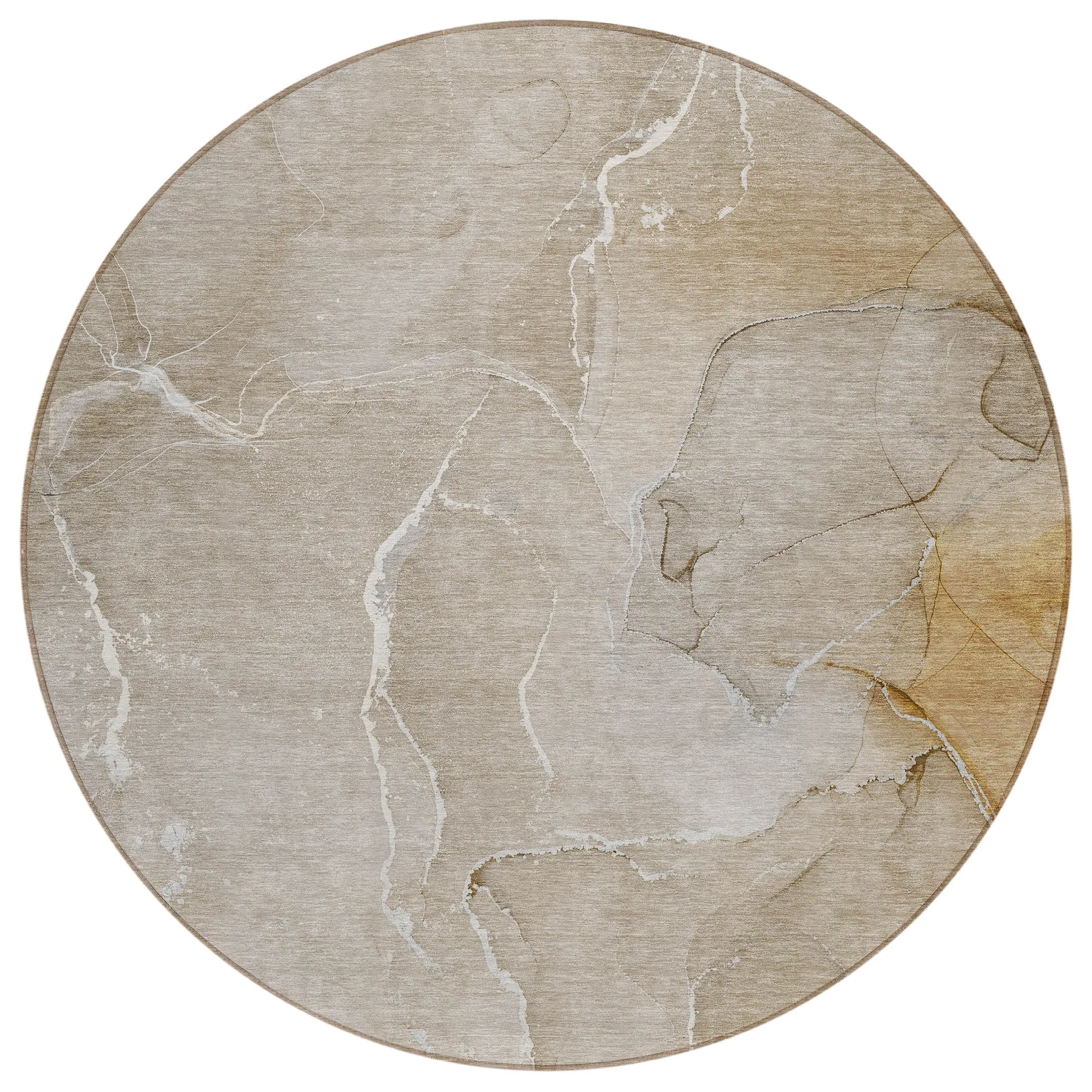 Machine Washable Indoor/ Outdoor Chantille Watercolor Rug