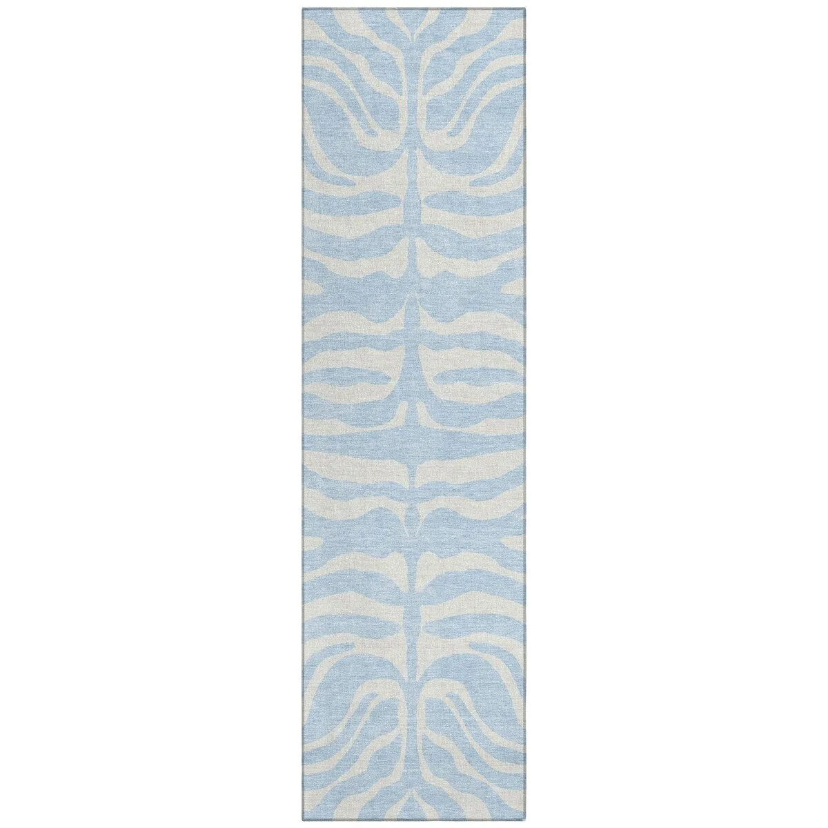 Machine Washable Indoor/ Outdoor Modern Animal Print Chantille Rug