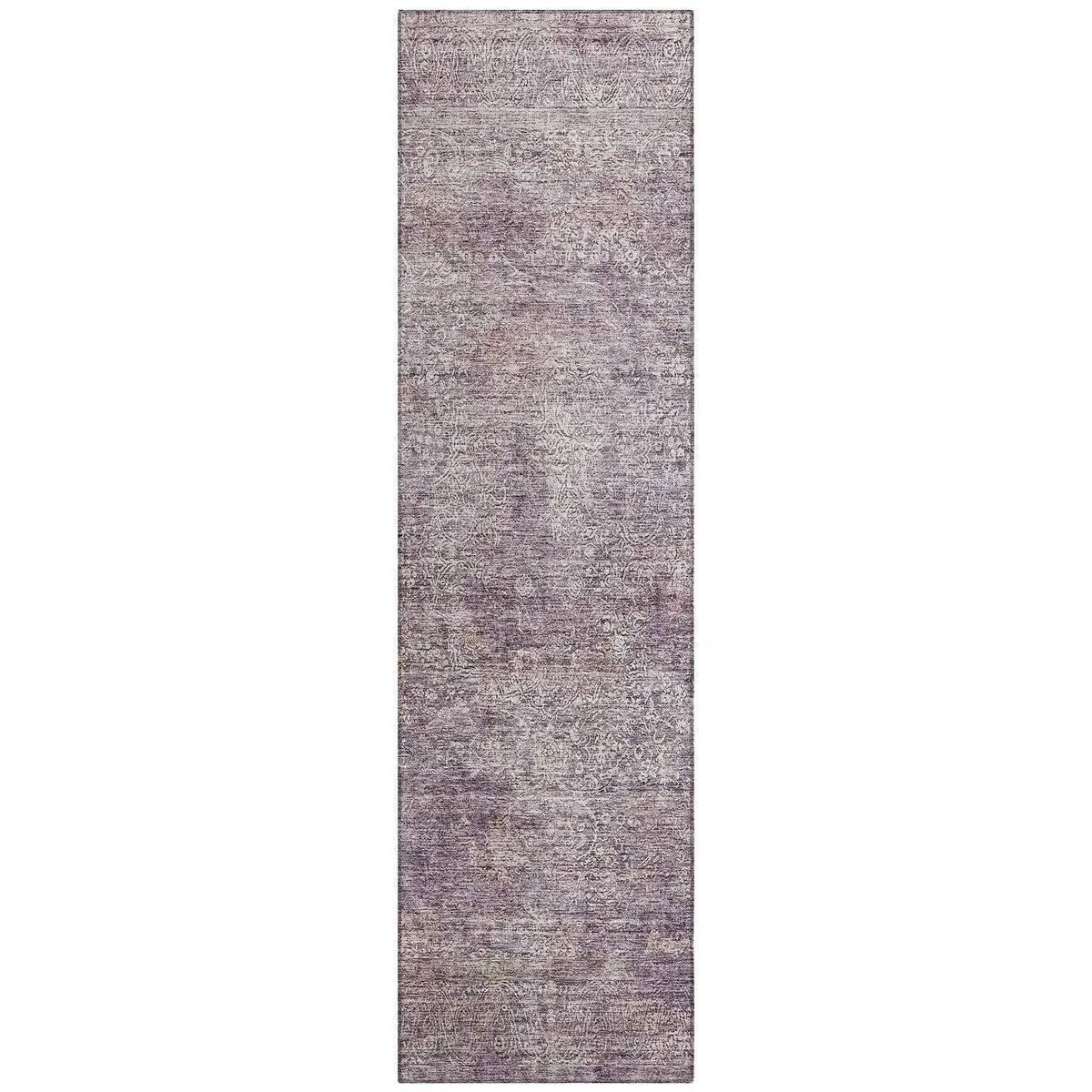 Machine Washable Indoor/ Outdoor Ombre Paisley Chantille Rug