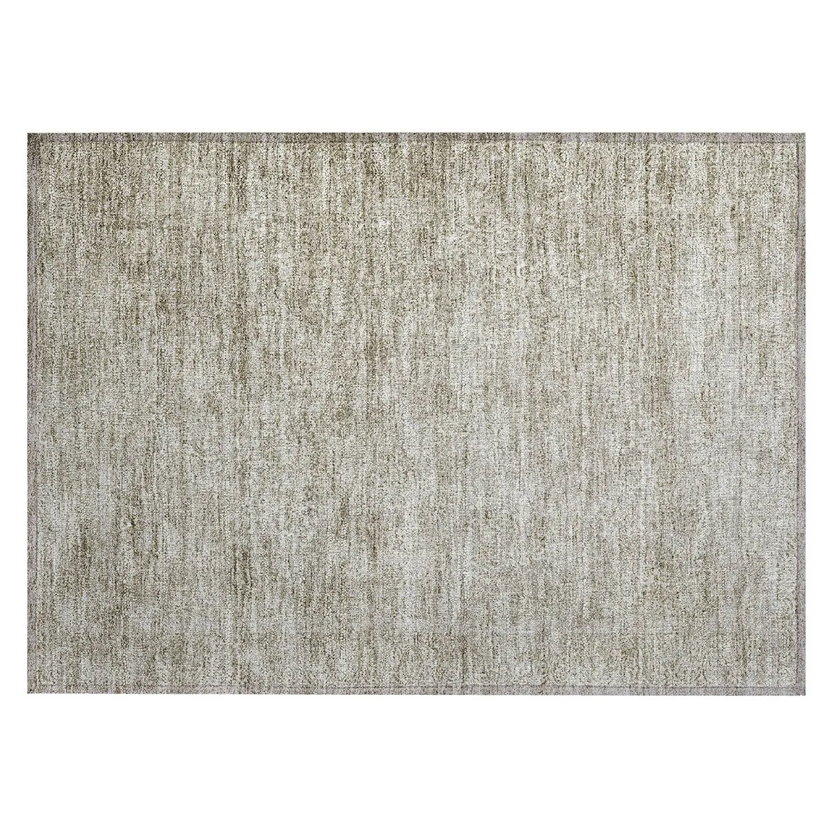 Machine Washable Indoor/ Outdoor Ombre Paisley Chantille Rug