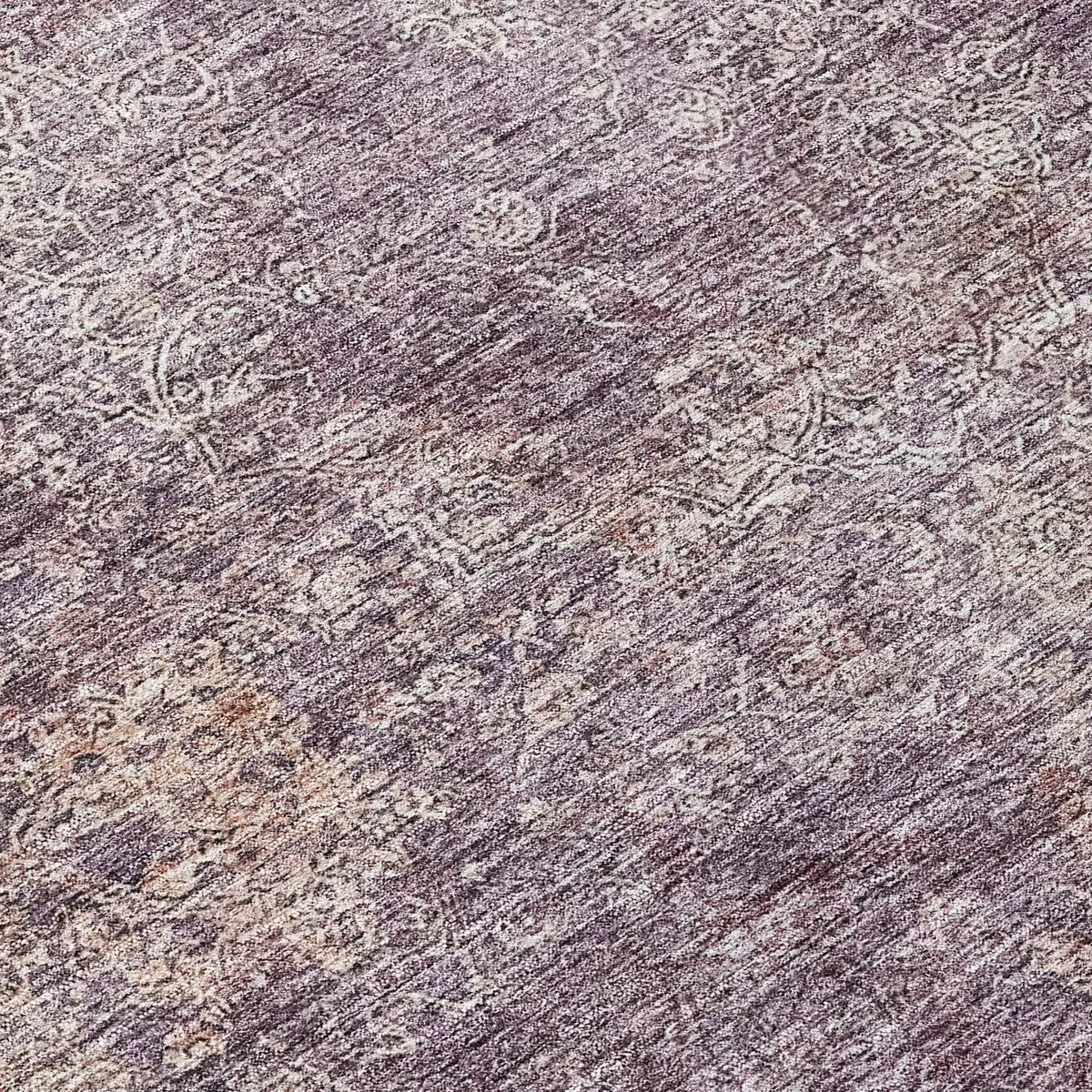 Machine Washable Indoor/ Outdoor Ombre Paisley Chantille Rug