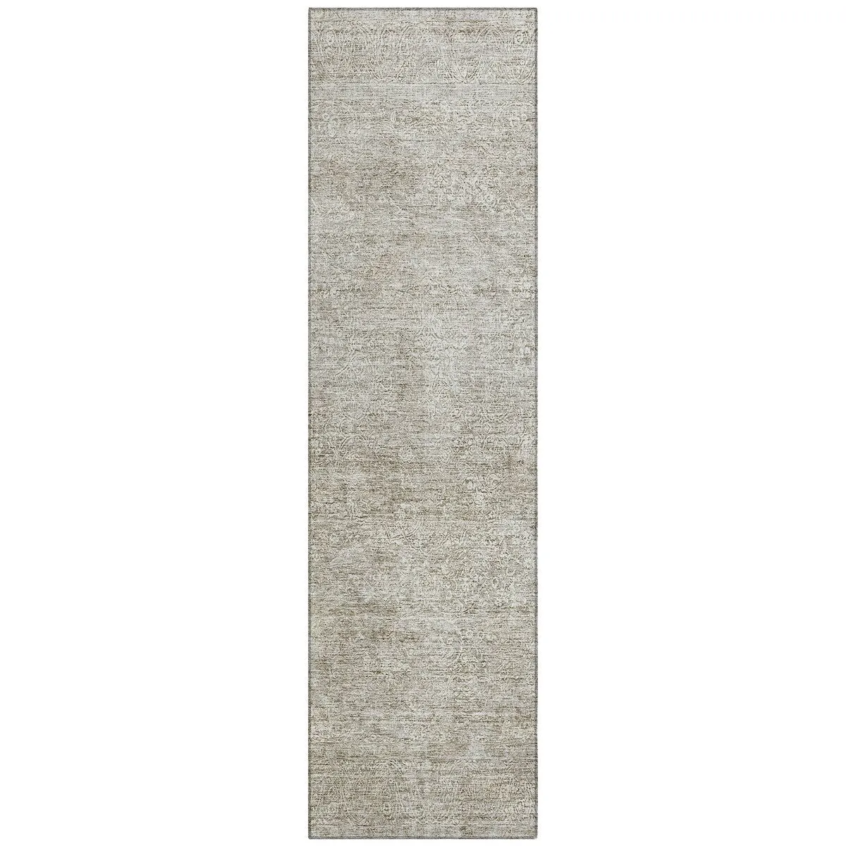 Machine Washable Indoor/ Outdoor Ombre Paisley Chantille Rug