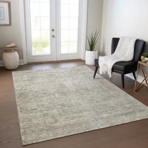 Machine Washable Indoor/ Outdoor Ombre Paisley Chantille Rug