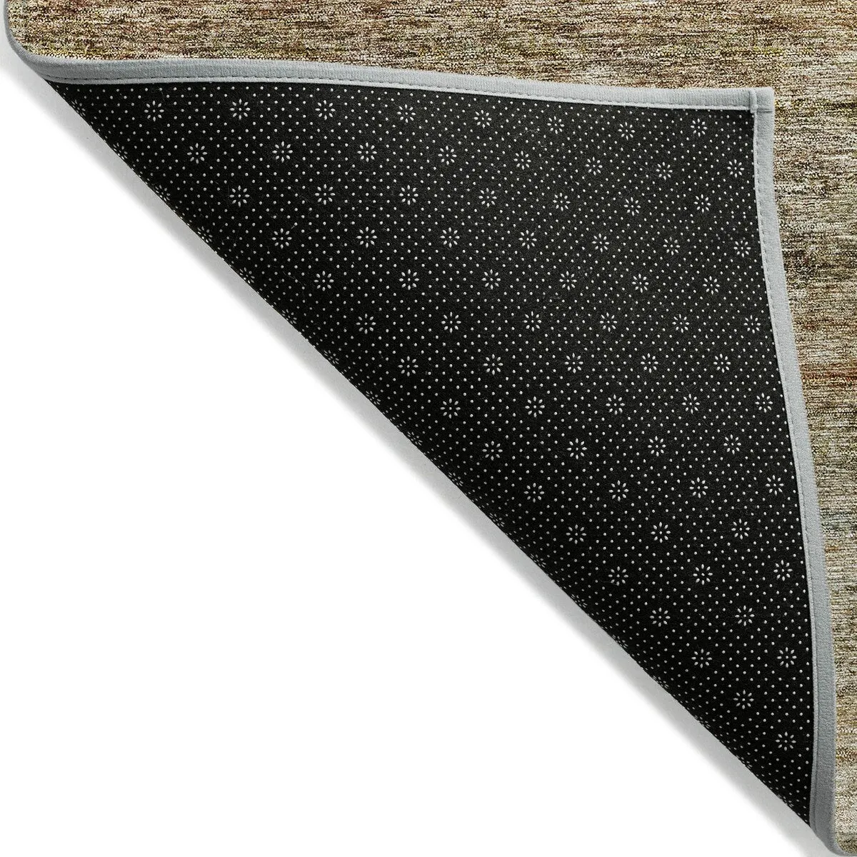 Machine Washable Indoor/ Outdoor Ombre Solid Chantille Rug