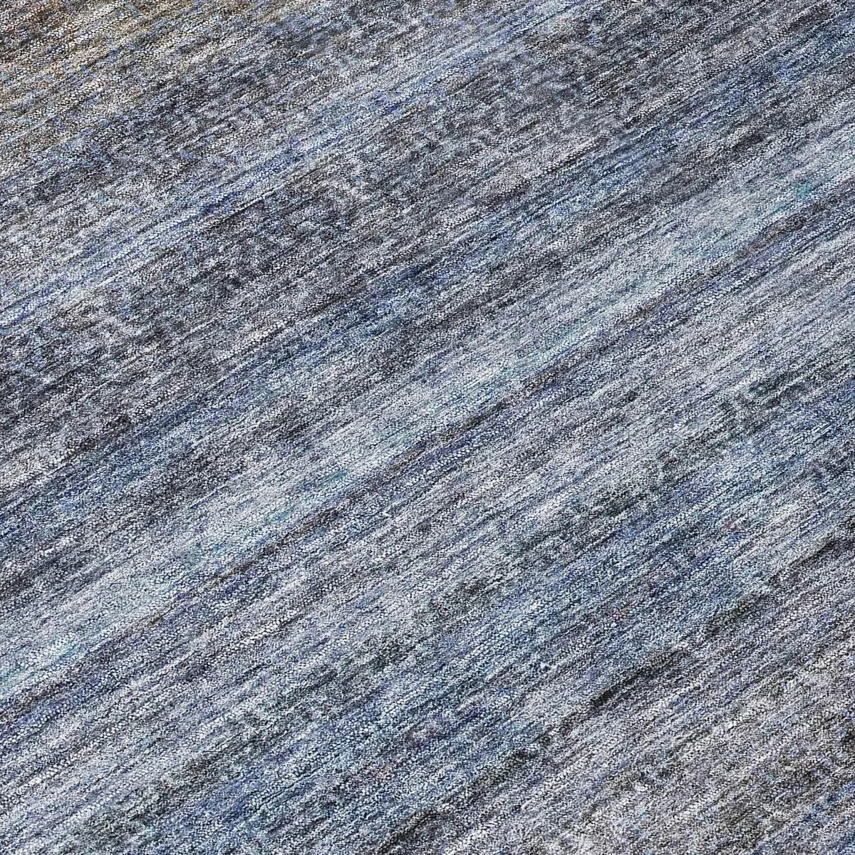 Machine Washable Indoor/ Outdoor Ombre Solid Chantille Rug