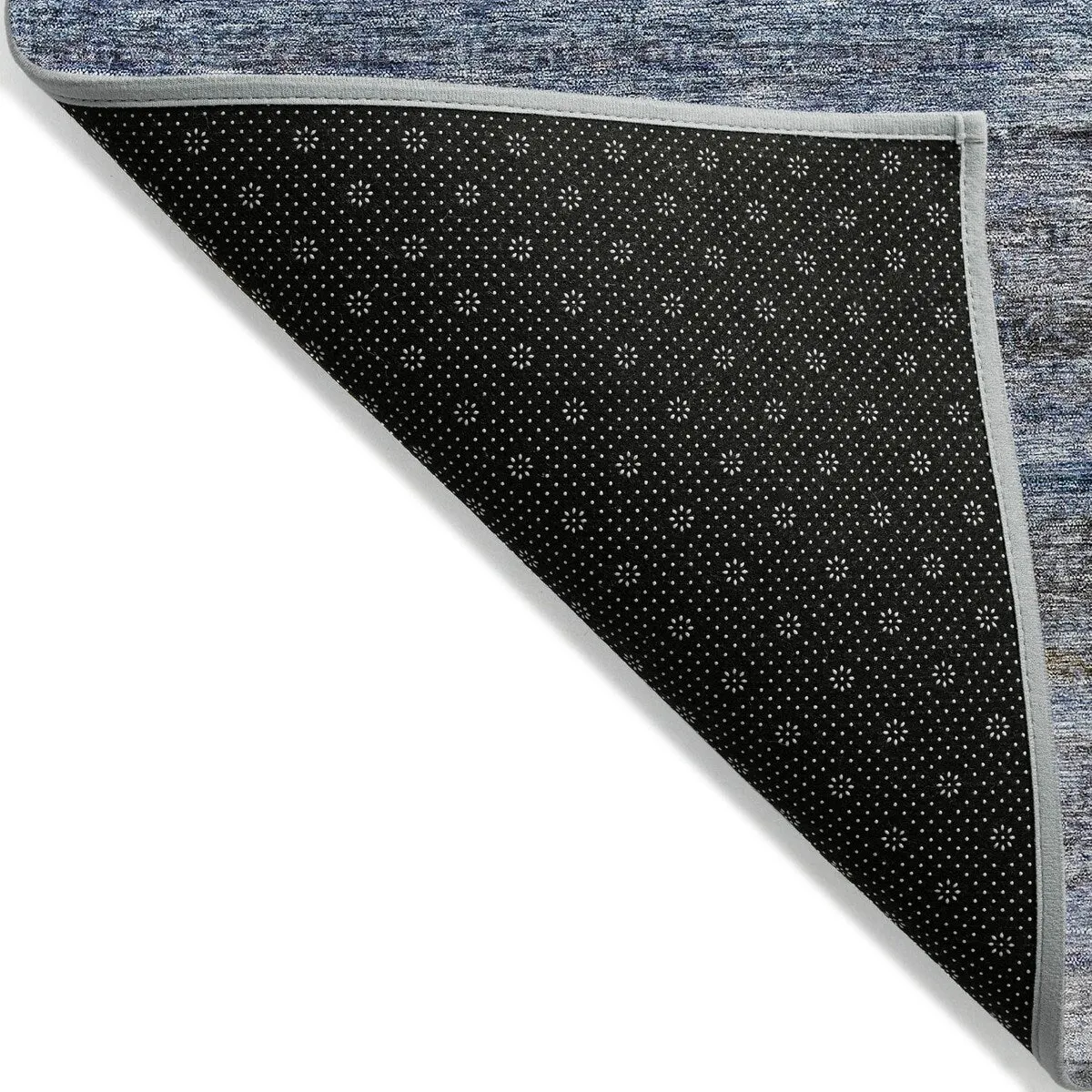 Machine Washable Indoor/ Outdoor Ombre Solid Chantille Rug