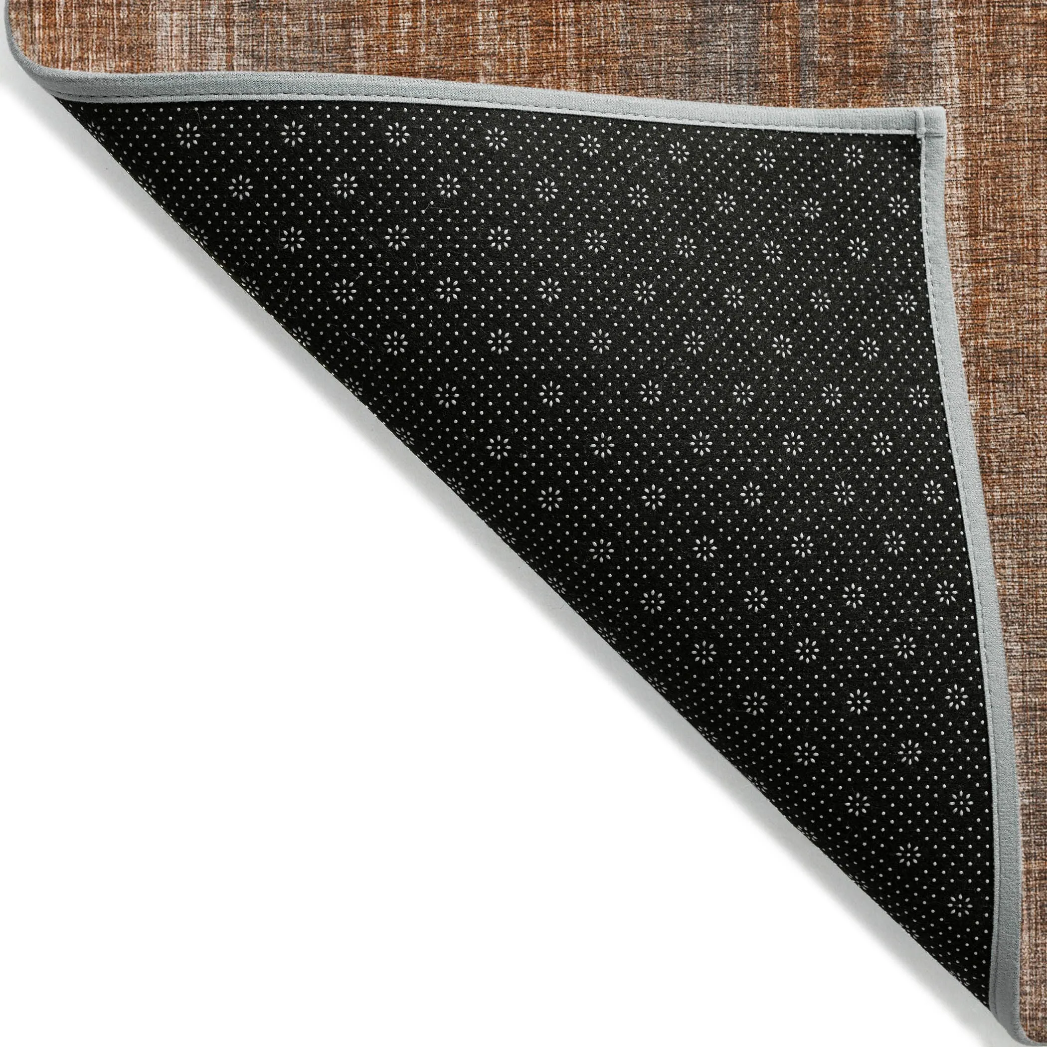 Machine Washable Indoor/ Outdoor Ombre Solid Chantille Rug
