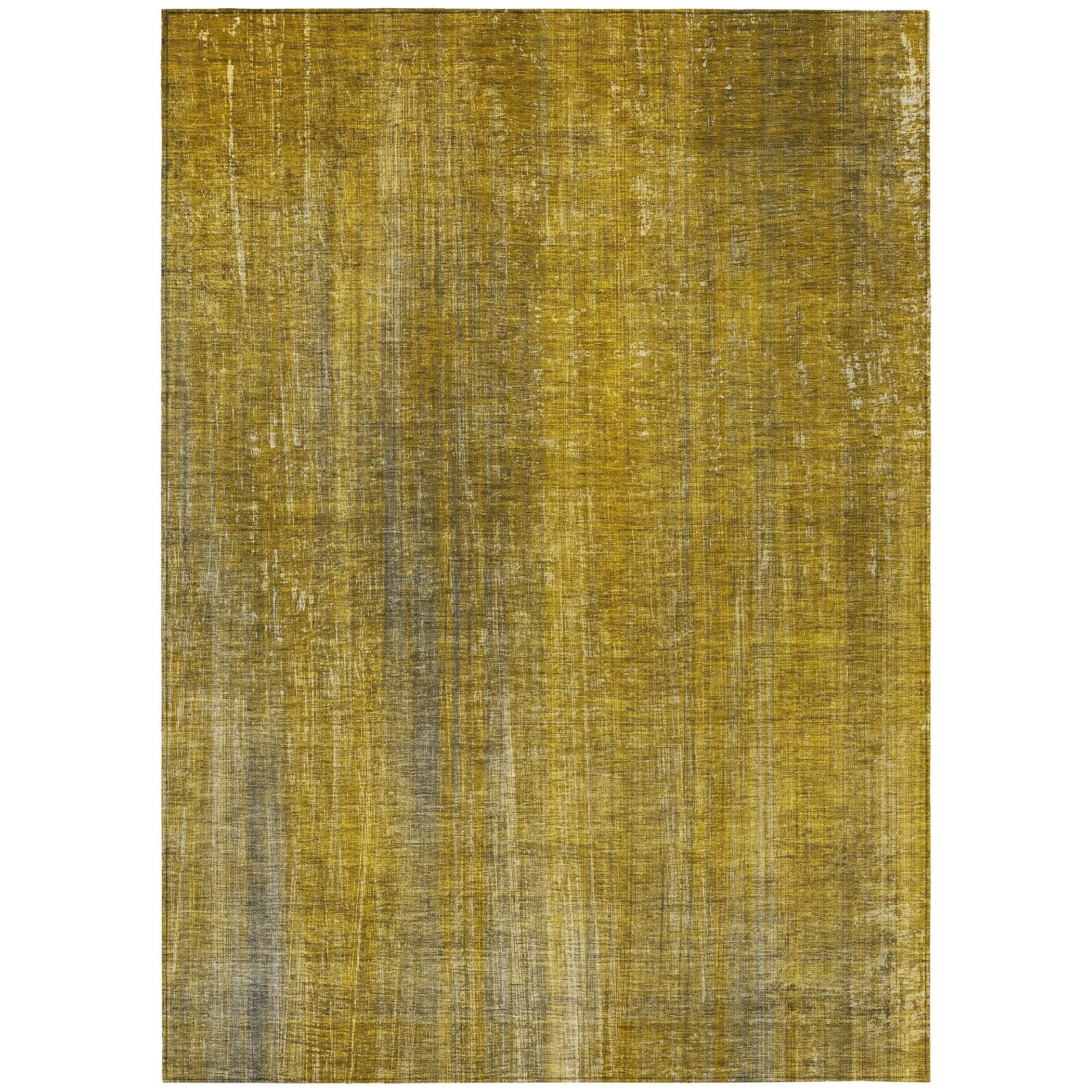 Machine Washable Indoor/ Outdoor Ombre Solid Chantille Rug