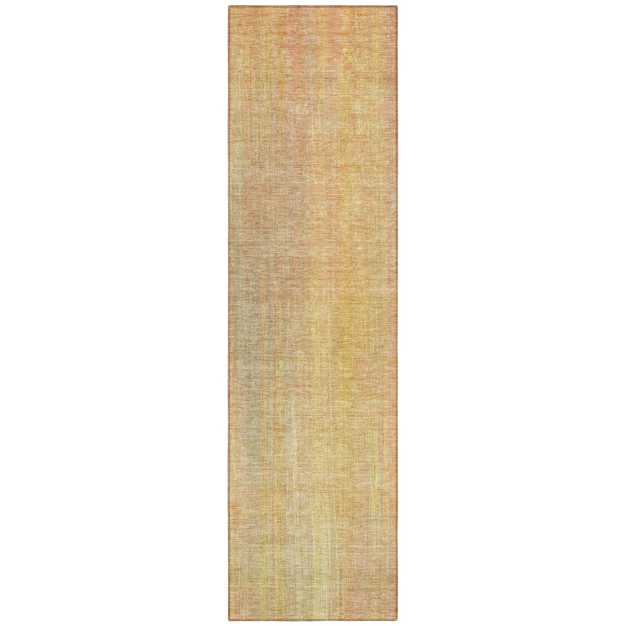 Machine Washable Indoor/ Outdoor Ombre Solid Chantille Rug