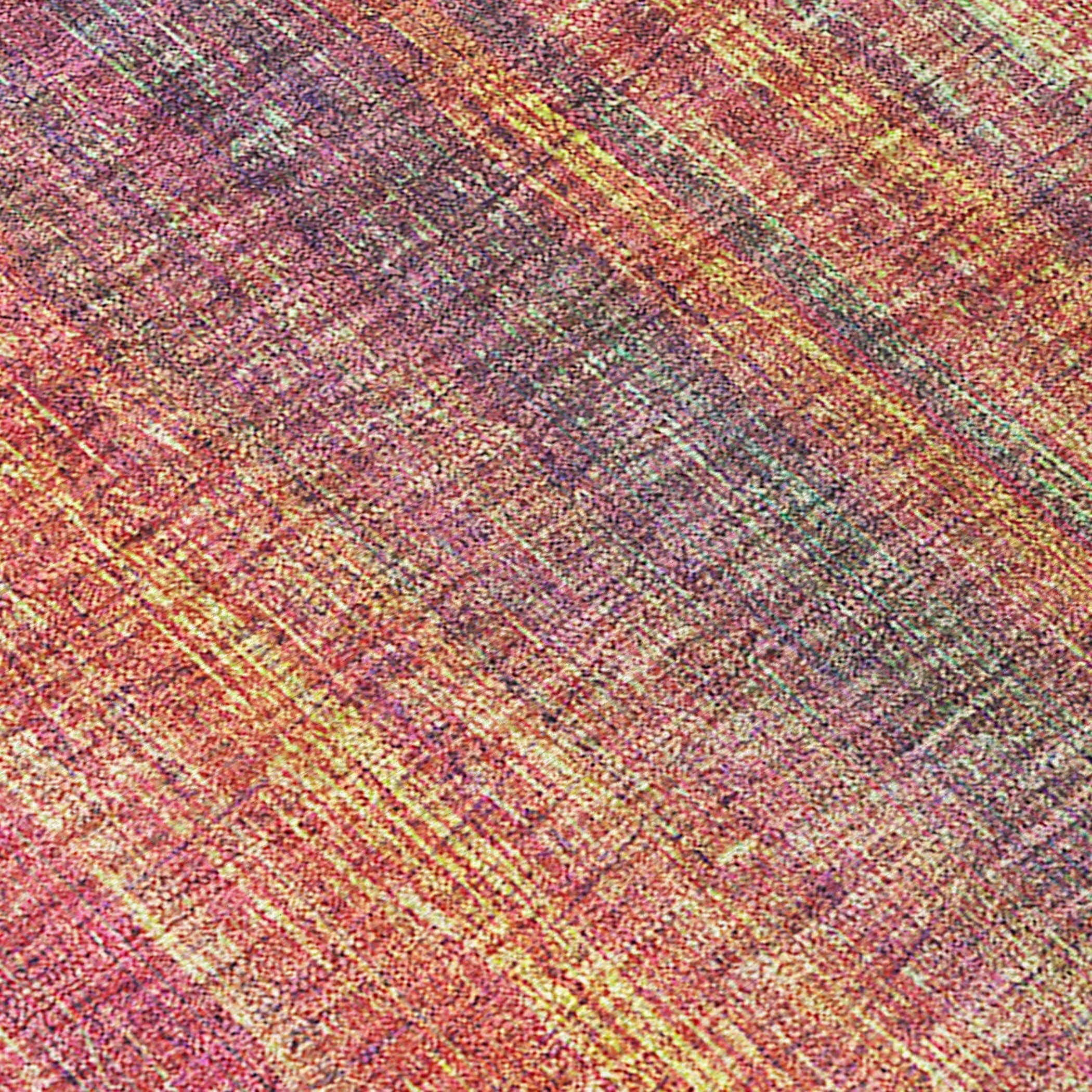 Machine Washable Indoor/ Outdoor Ombre Solid Chantille Rug