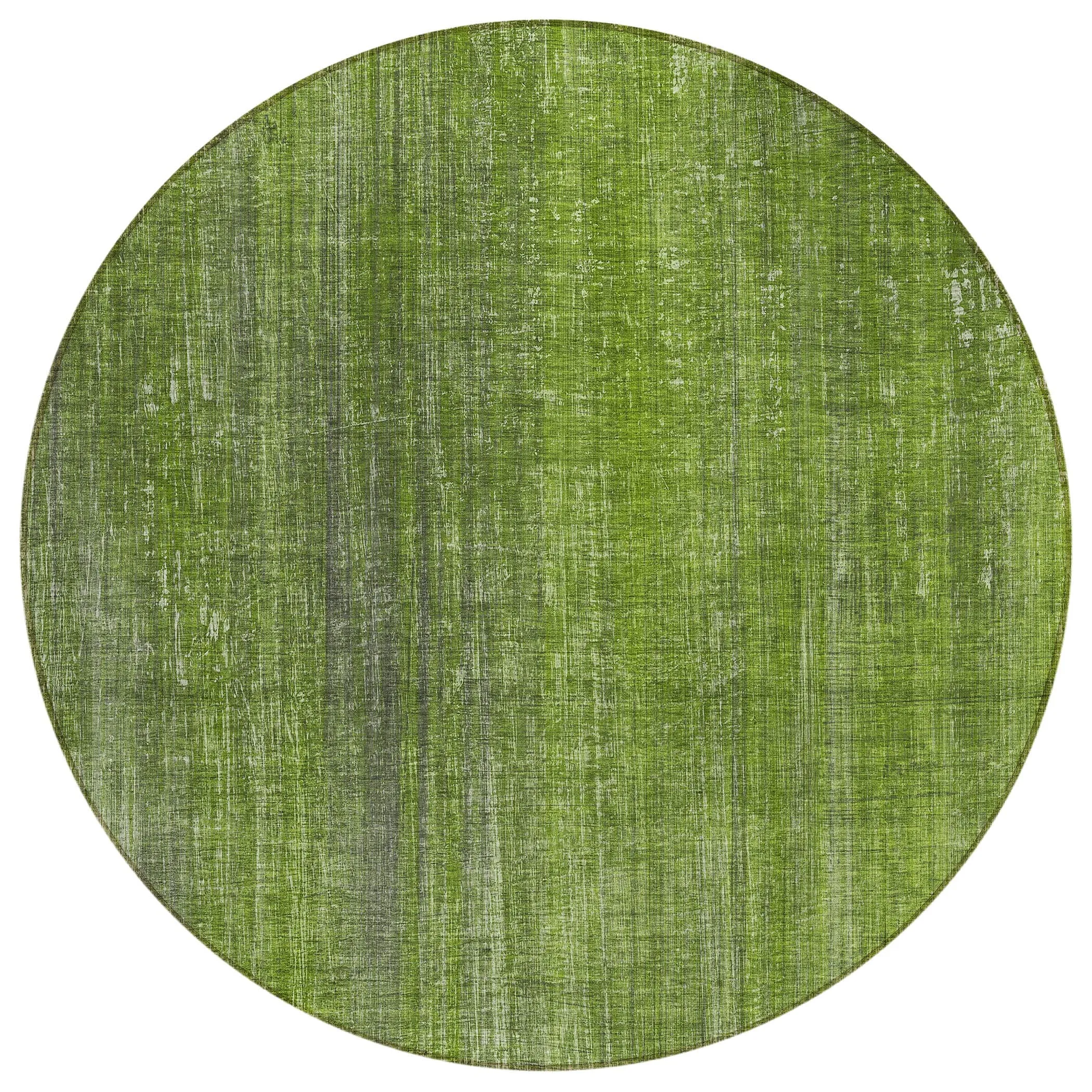 Machine Washable Indoor/ Outdoor Ombre Solid Chantille Rug