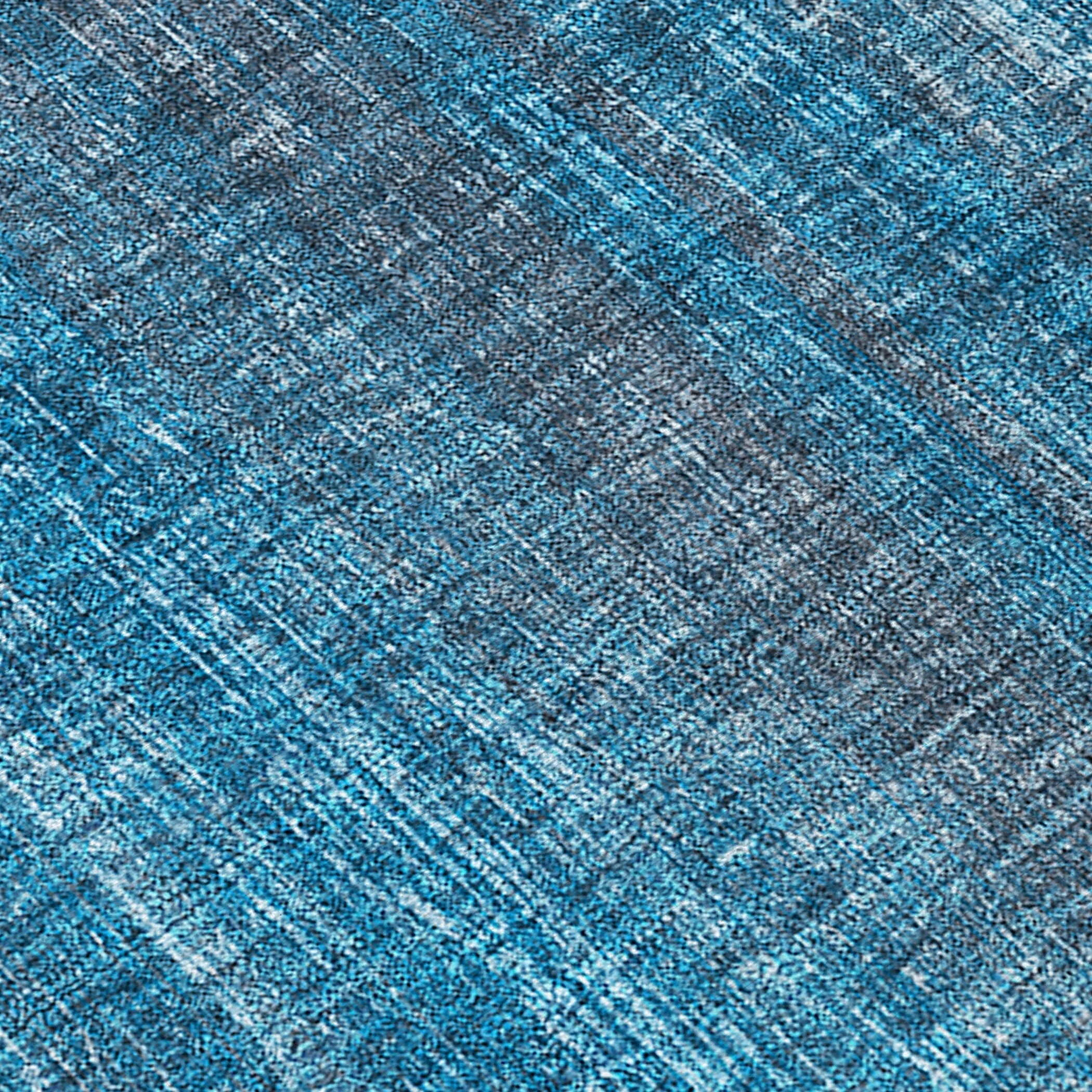 Machine Washable Indoor/ Outdoor Ombre Solid Chantille Rug