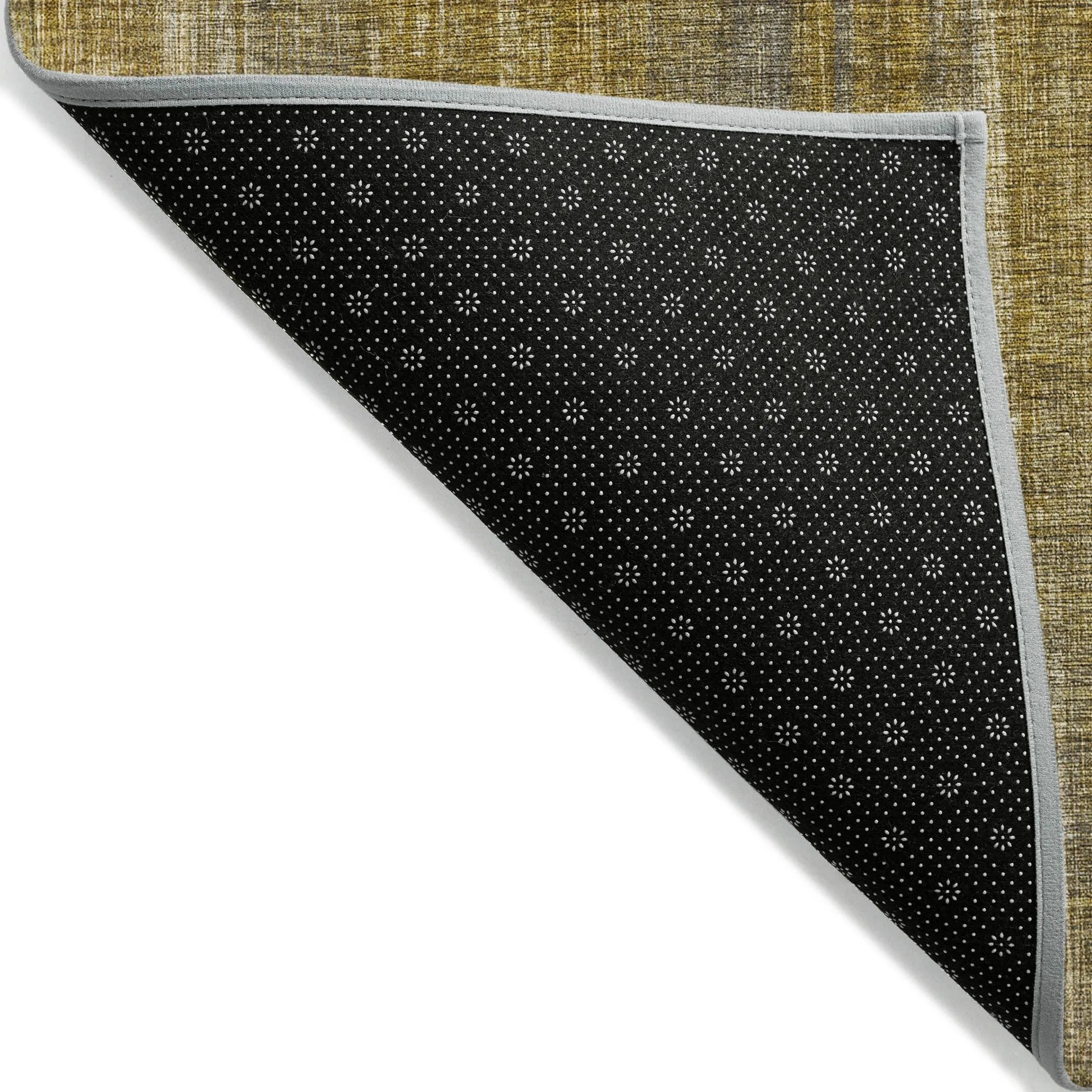 Machine Washable Indoor/ Outdoor Ombre Solid Chantille Rug