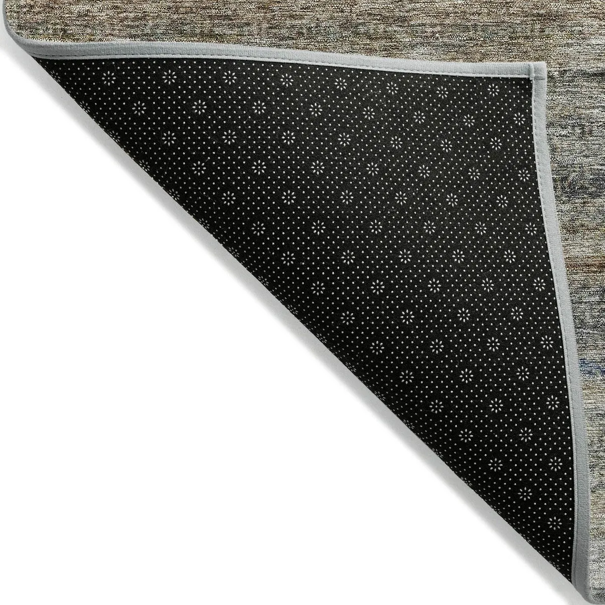 Machine Washable Indoor/ Outdoor Ombre Solid Chantille Rug