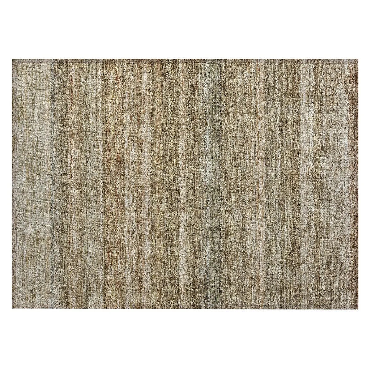 Machine Washable Indoor/ Outdoor Ombre Solid Chantille Rug