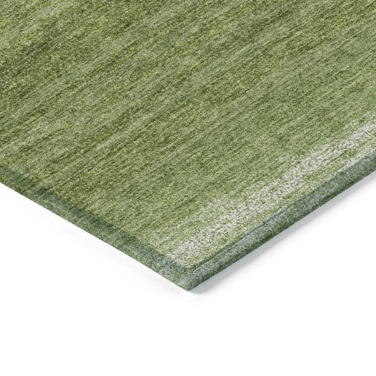 Machine Washable Indoor/ Outdoor Ombre Stripe Chantille Rug