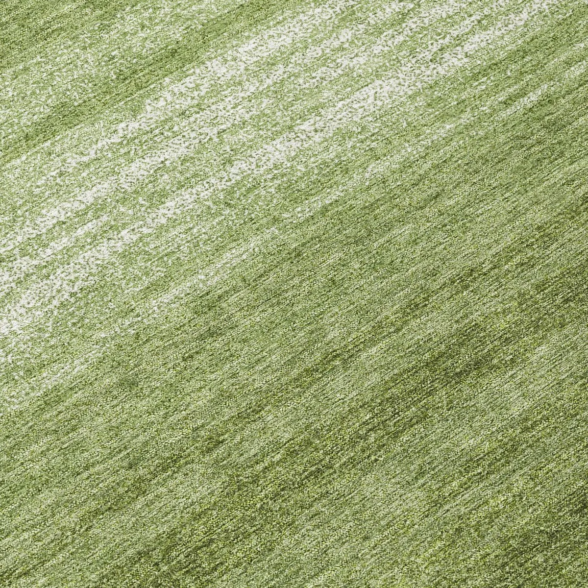 Machine Washable Indoor/ Outdoor Ombre Stripe Chantille Rug