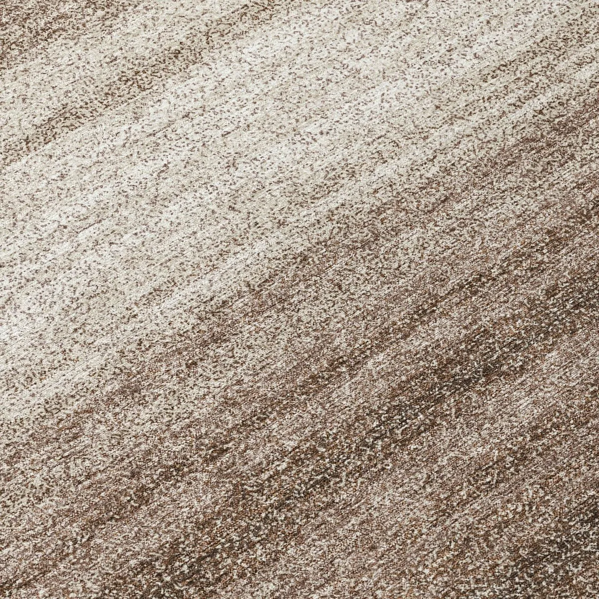 Machine Washable Indoor/ Outdoor Ombre Stripe Chantille Rug