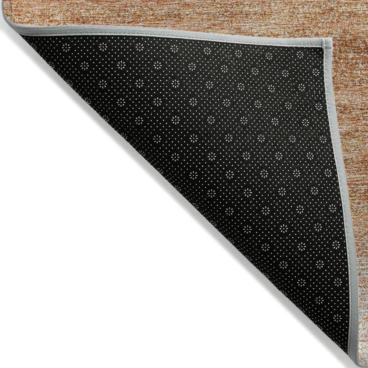 Machine Washable Indoor/ Outdoor Ombre Stripe Chantille Rug