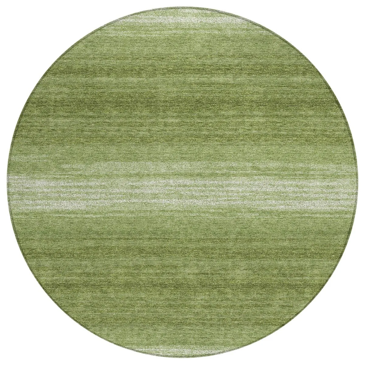 Machine Washable Indoor/ Outdoor Ombre Stripe Chantille Rug