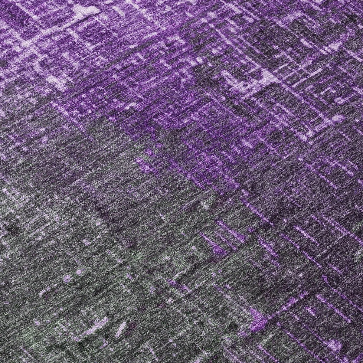 Machine Washable Indoor/ Outdoor Ombre Texture Chantille Rug