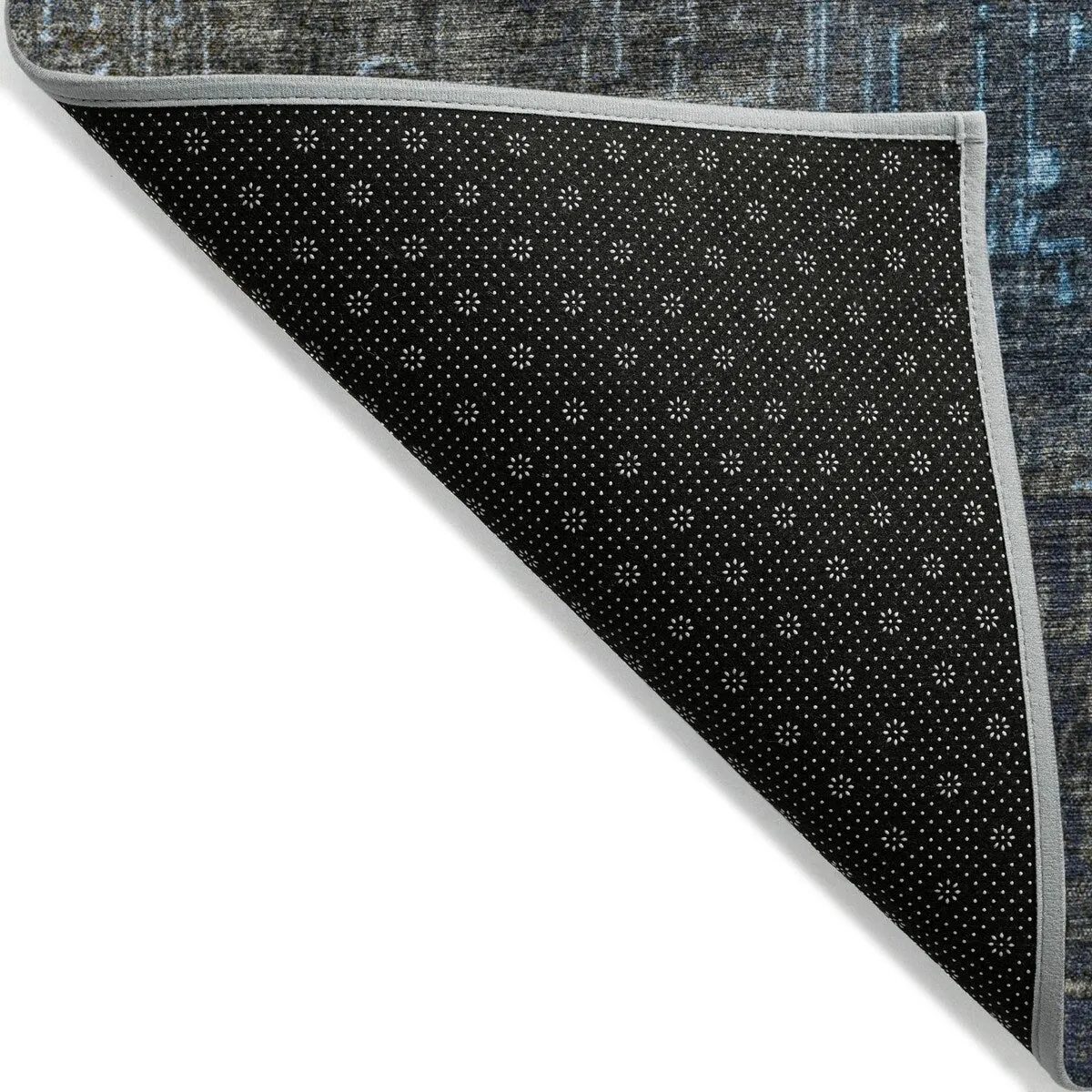 Machine Washable Indoor/ Outdoor Ombre Texture Chantille Rug