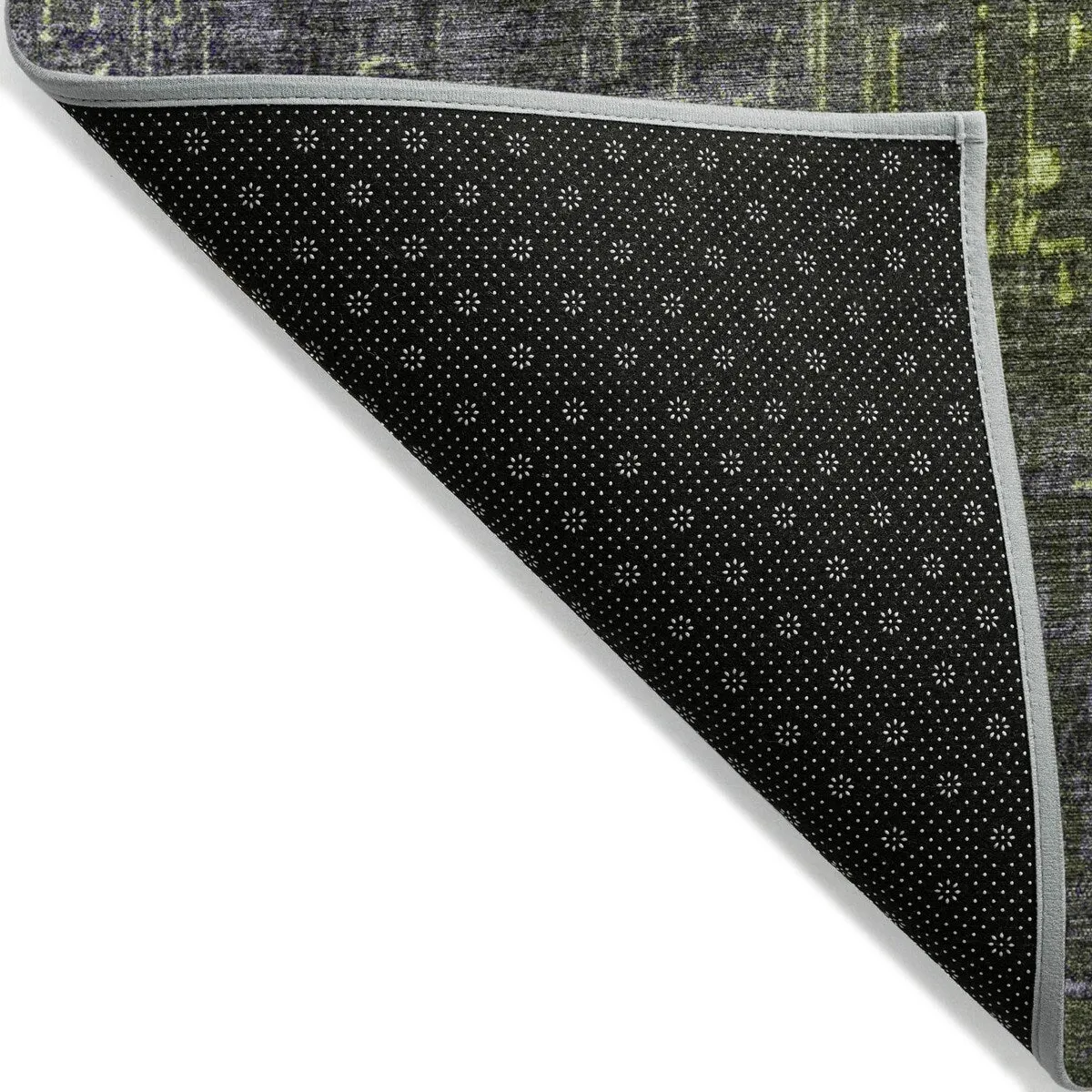 Machine Washable Indoor/ Outdoor Ombre Texture Chantille Rug