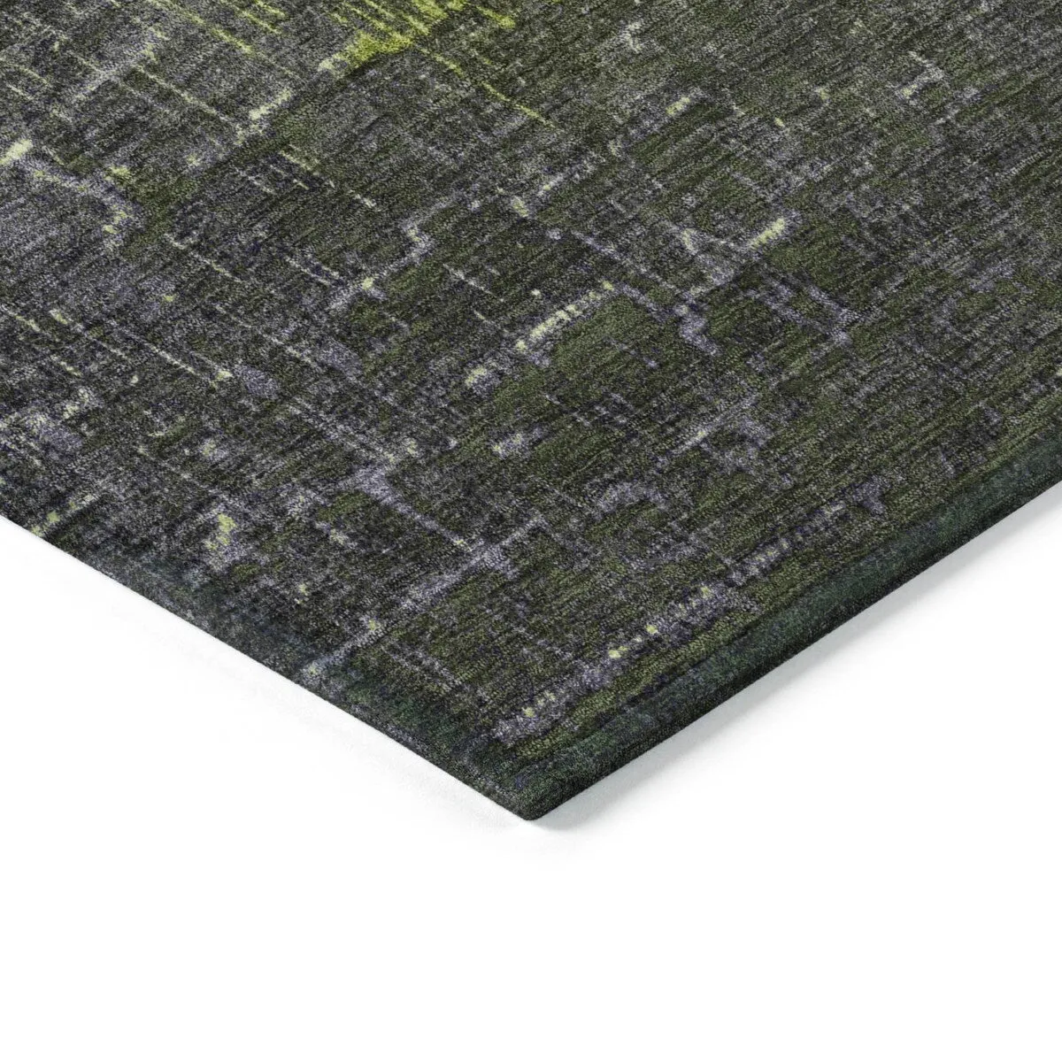 Machine Washable Indoor/ Outdoor Ombre Texture Chantille Rug