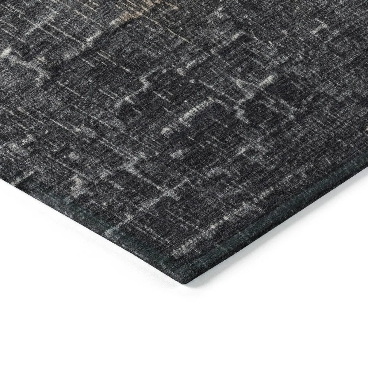 Machine Washable Indoor/ Outdoor Ombre Texture Chantille Rug