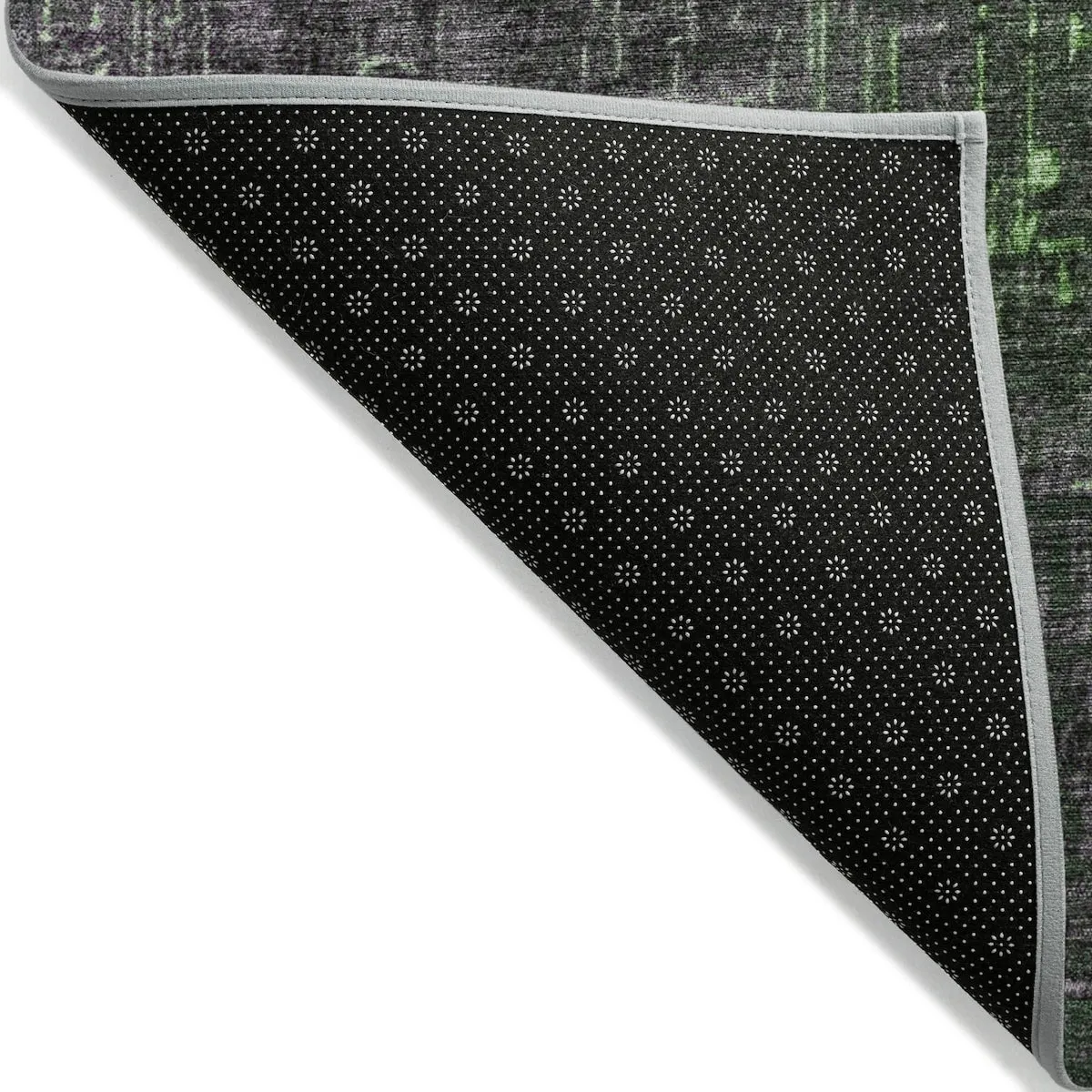 Machine Washable Indoor/ Outdoor Ombre Texture Chantille Rug