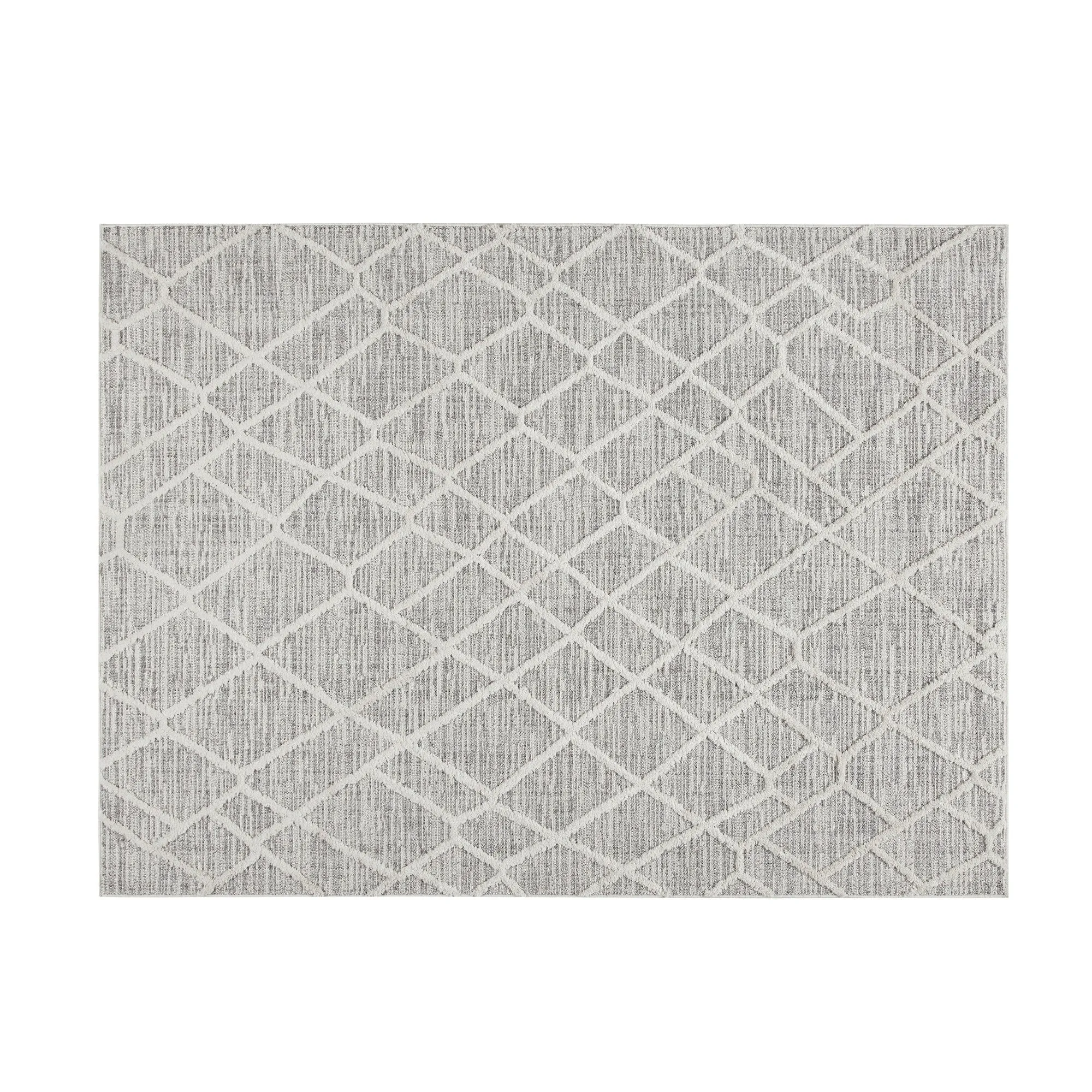 Madison Park Abigail Gray/ Cream Terni Pebble Indoor Area Rug