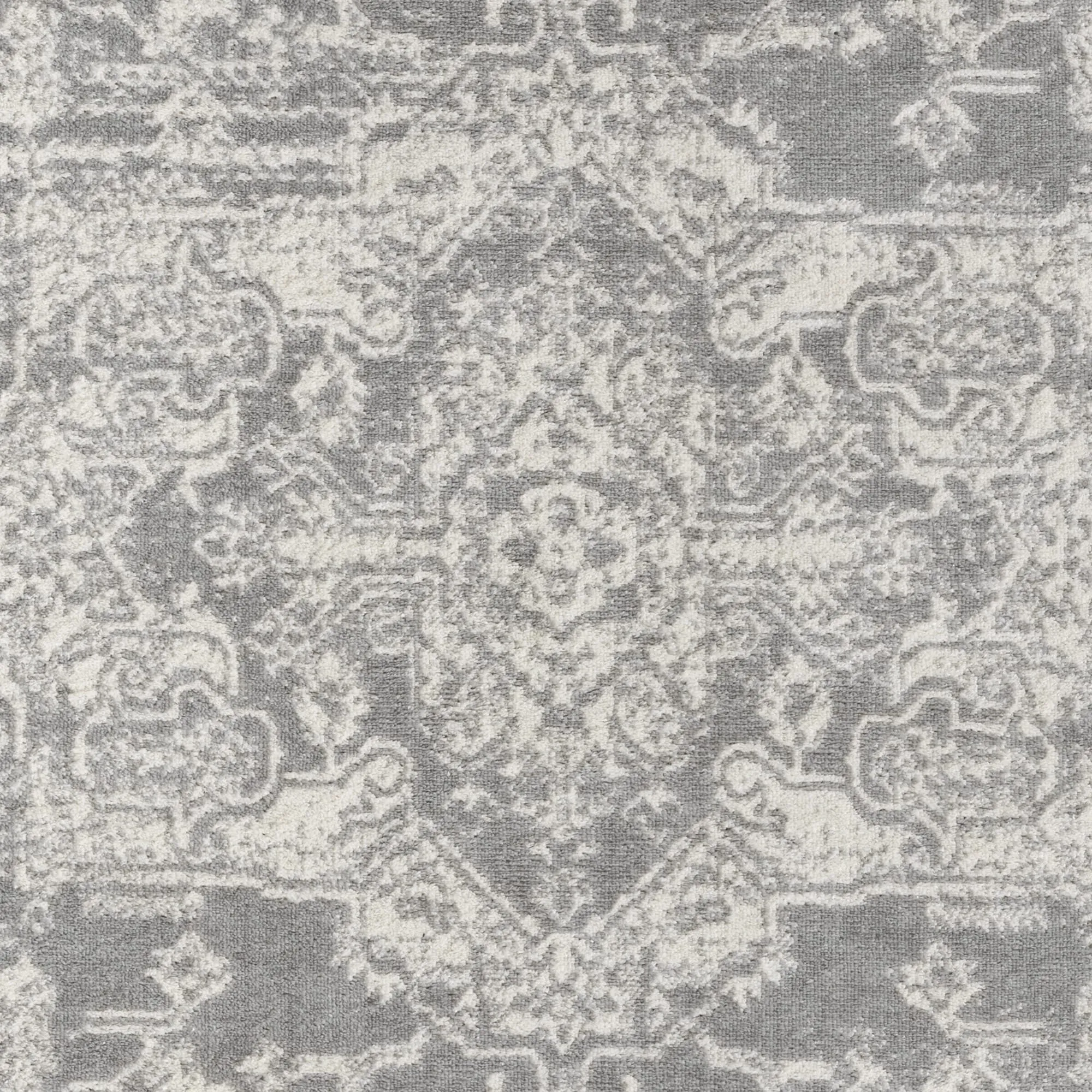 Madison Park Caroline Distressed Medallion Woven Area Rug