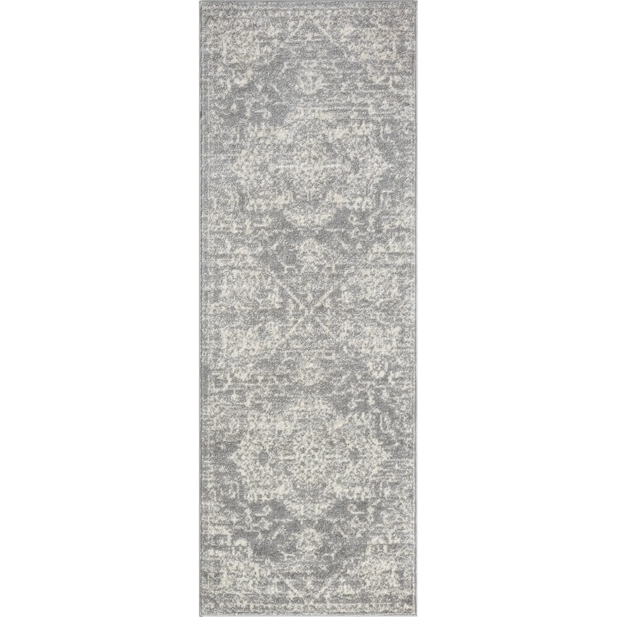 Madison Park Caroline Distressed Medallion Woven Area Rug