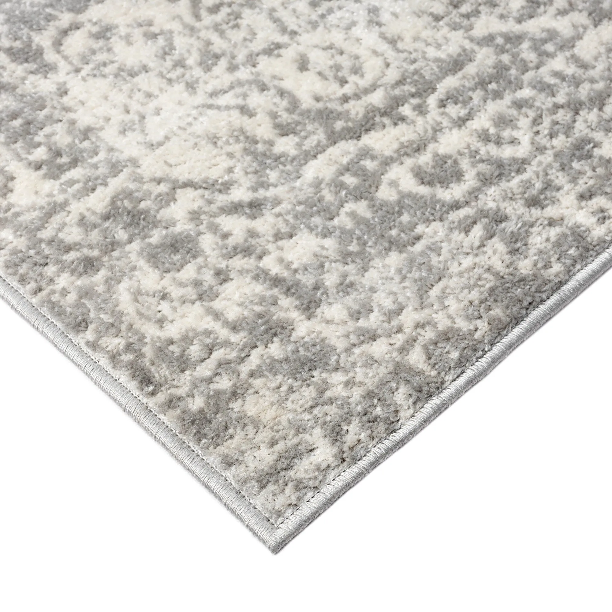 Madison Park Caroline Distressed Medallion Woven Area Rug