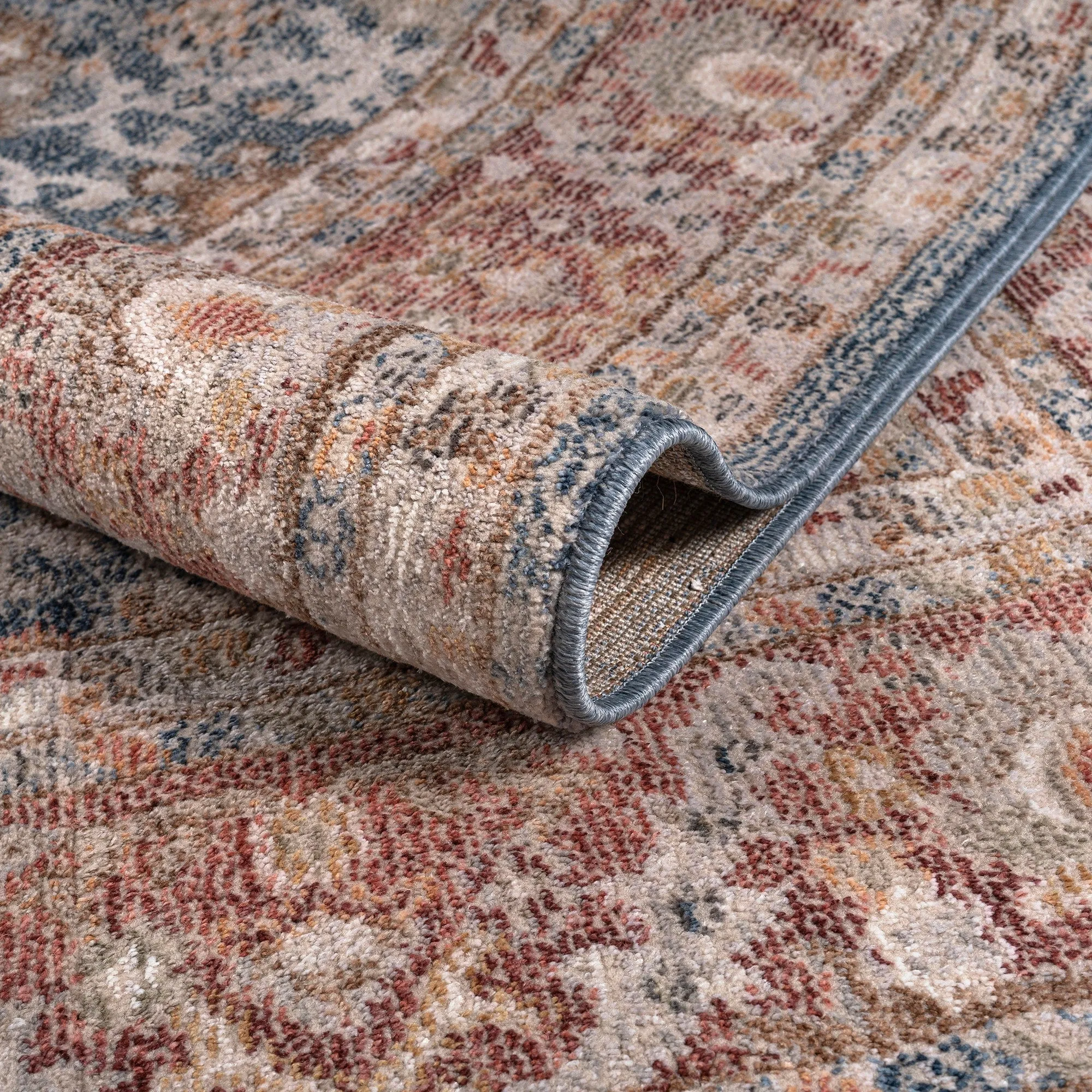 Madison Park Kendra Persian Bordered Traditional Woven Area Rug