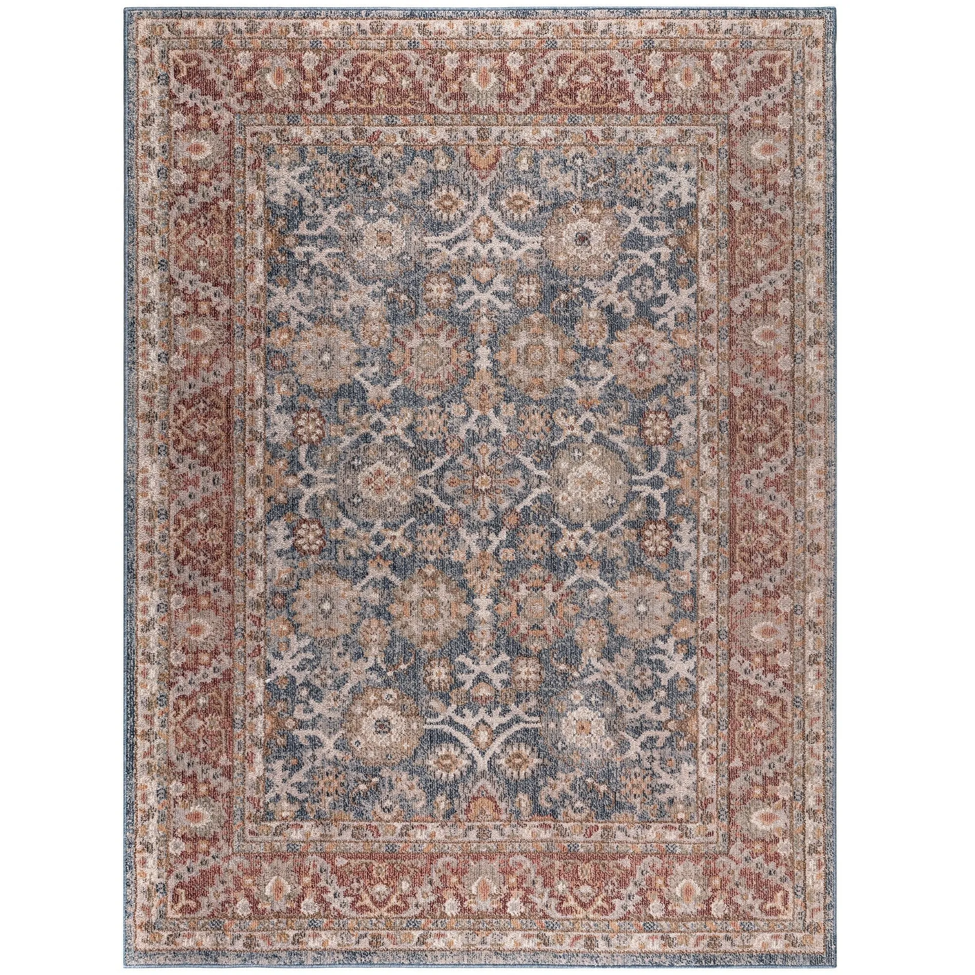 Madison Park Kendra Persian Bordered Traditional Woven Area Rug