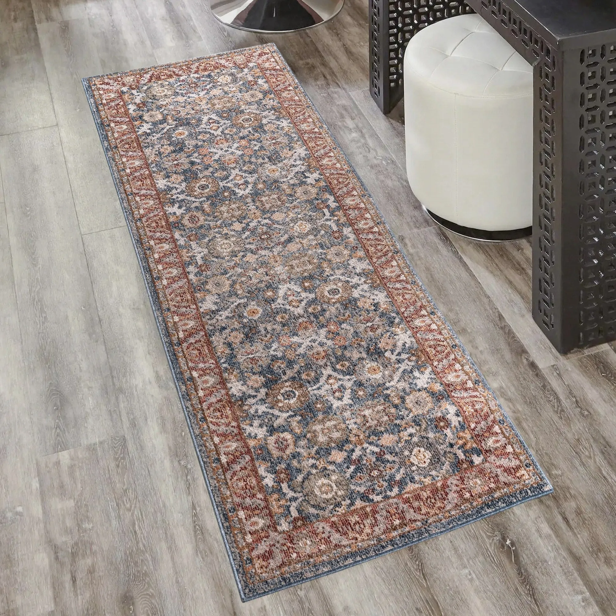 Madison Park Kendra Persian Bordered Traditional Woven Area Rug