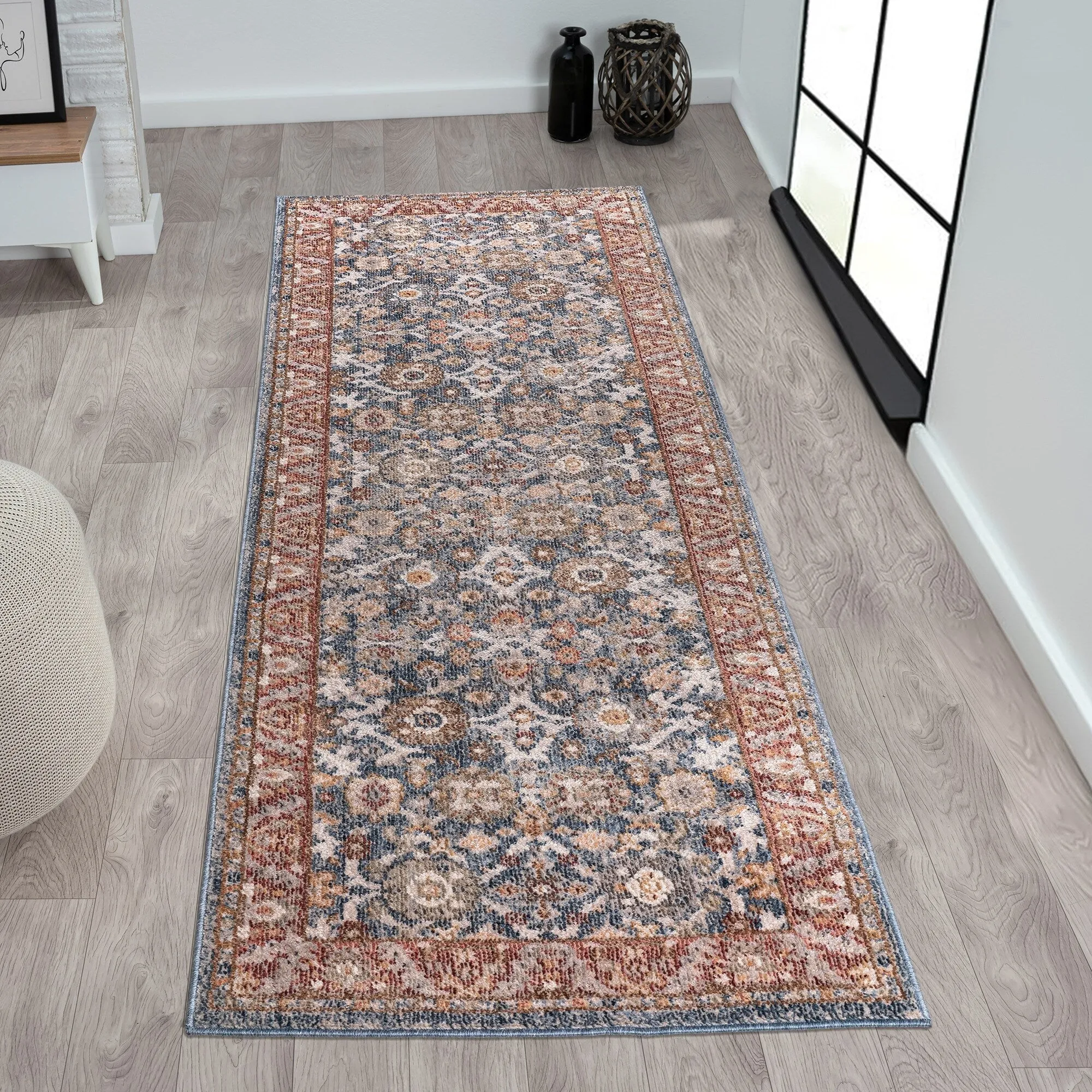 Madison Park Kendra Persian Bordered Traditional Woven Area Rug