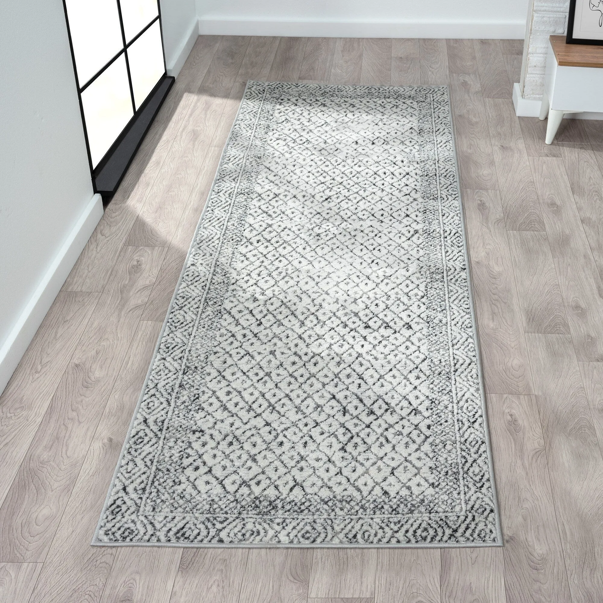 Madison Park Talia Moroccan Bordered Global Woven Area Rug