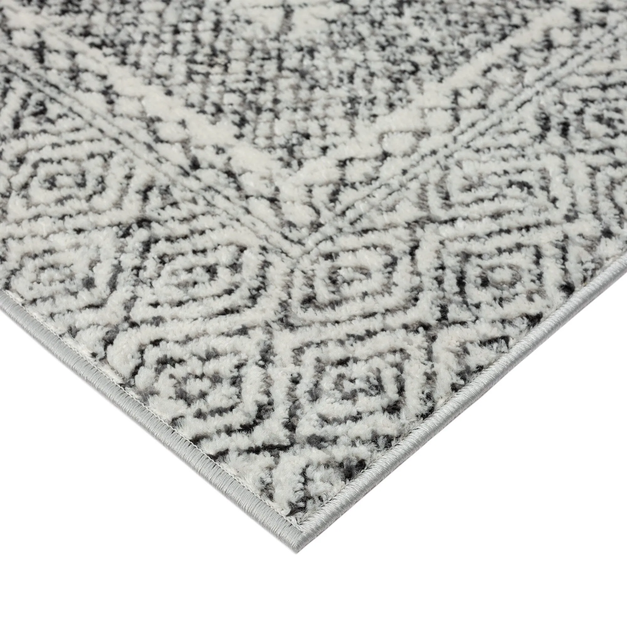 Madison Park Talia Moroccan Bordered Global Woven Area Rug