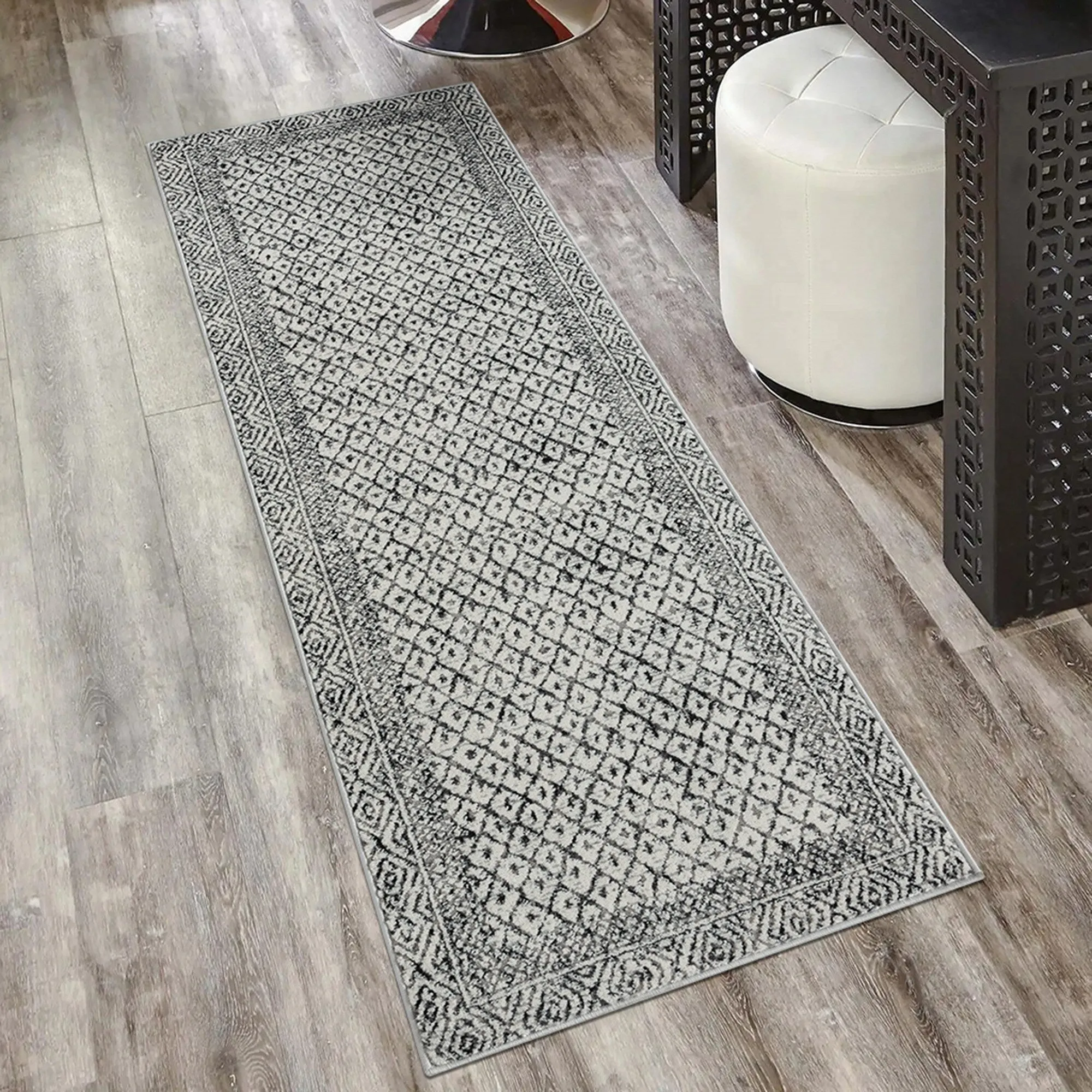 Madison Park Talia Moroccan Bordered Global Woven Area Rug