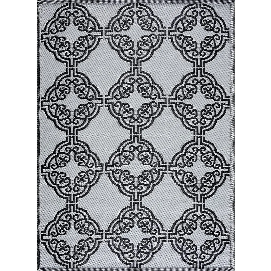 Marrakech Lightweight Reversible Recycled Plastic Outdoor Floor Mat/Rug