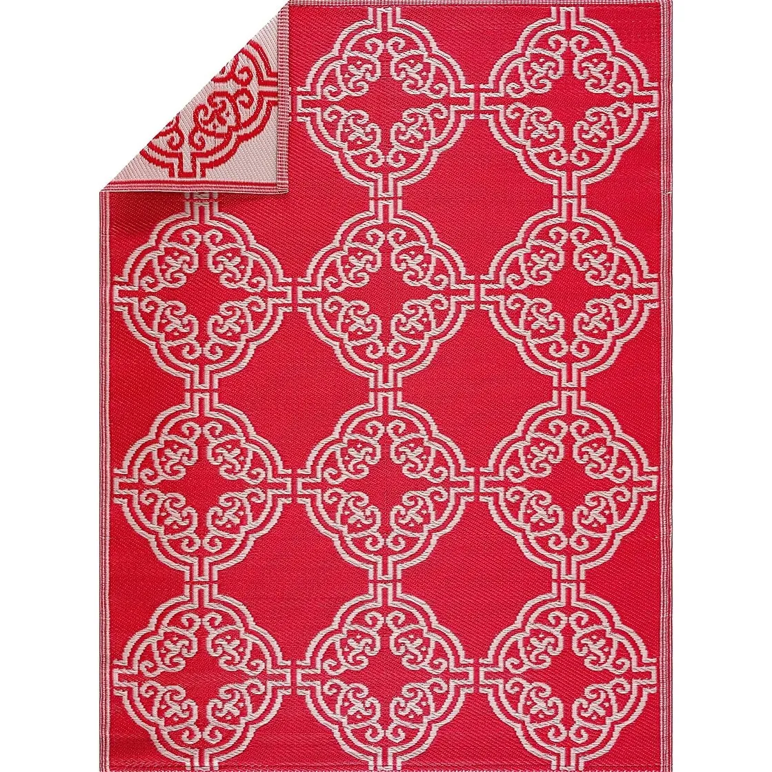Marrakech Lightweight Reversible Recycled Plastic Outdoor Floor Mat/Rug