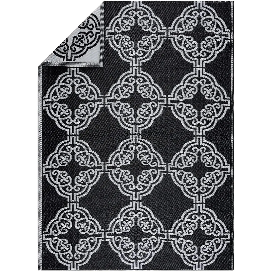Marrakech Lightweight Reversible Recycled Plastic Outdoor Floor Mat/Rug