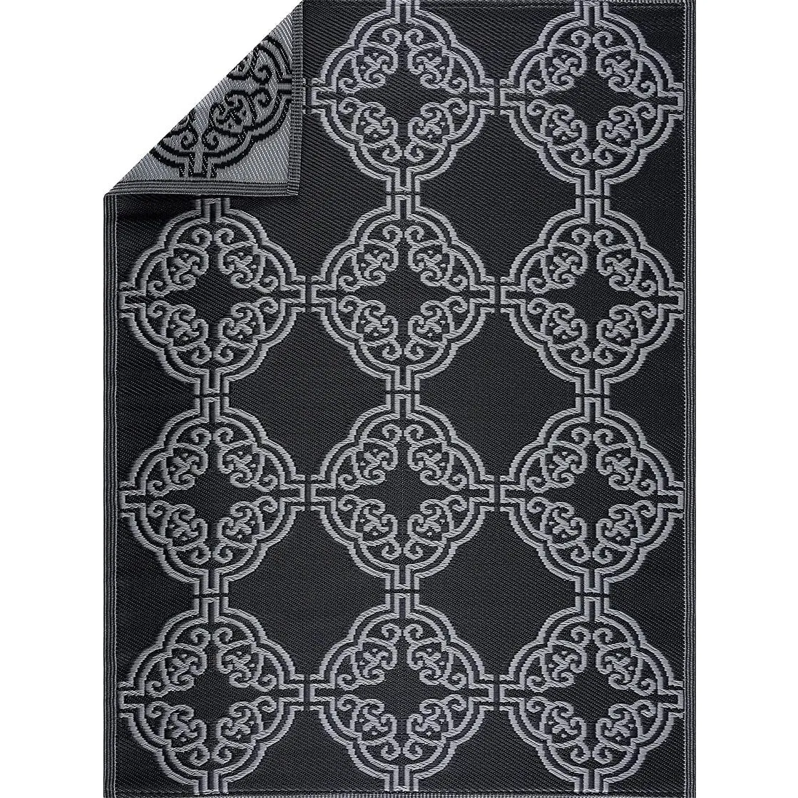 Marrakech Lightweight Reversible Recycled Plastic Outdoor Floor Mat/Rug