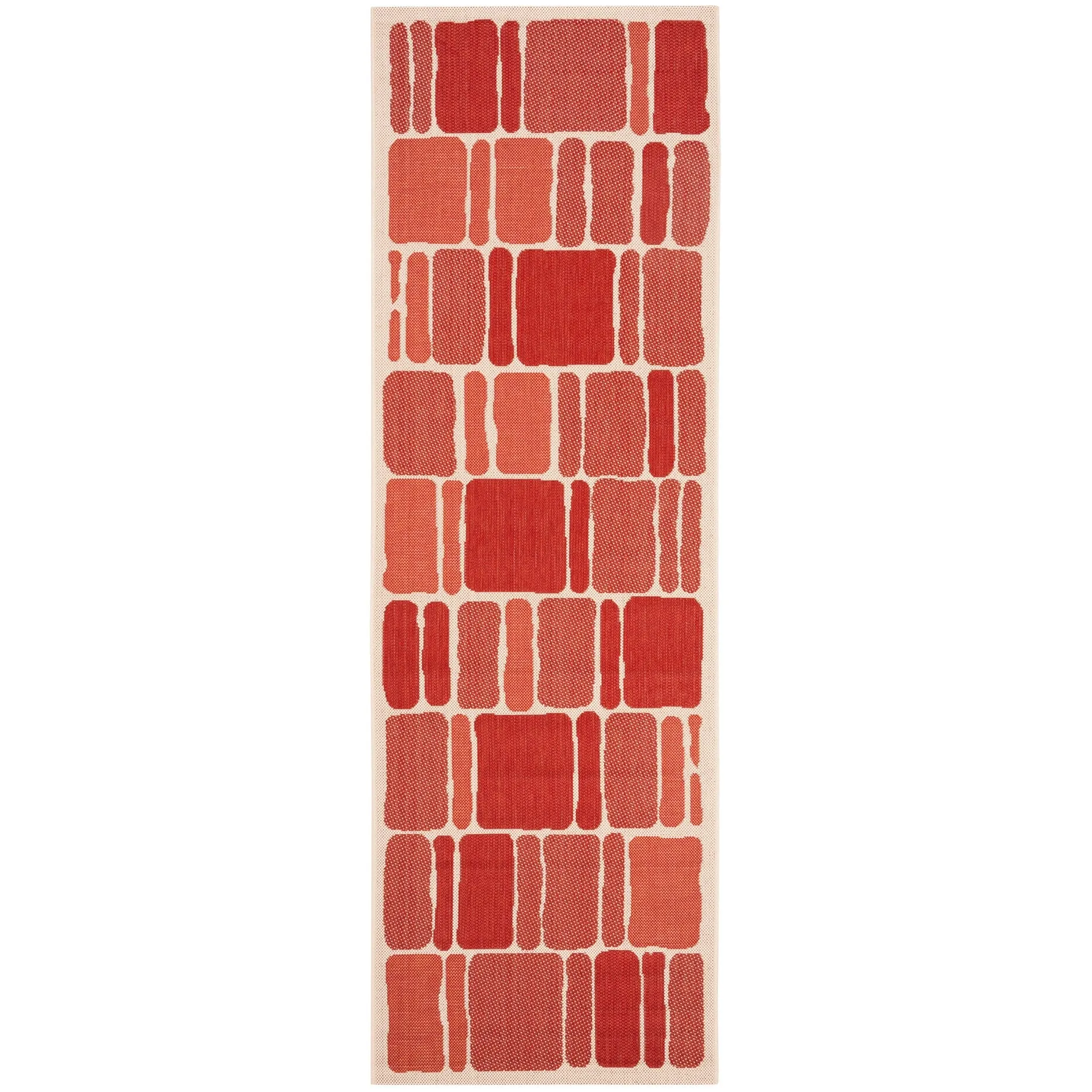 Martha Stewart by SAFAVIEH Blocks Indoor/ Outdoor Waterproof Rug